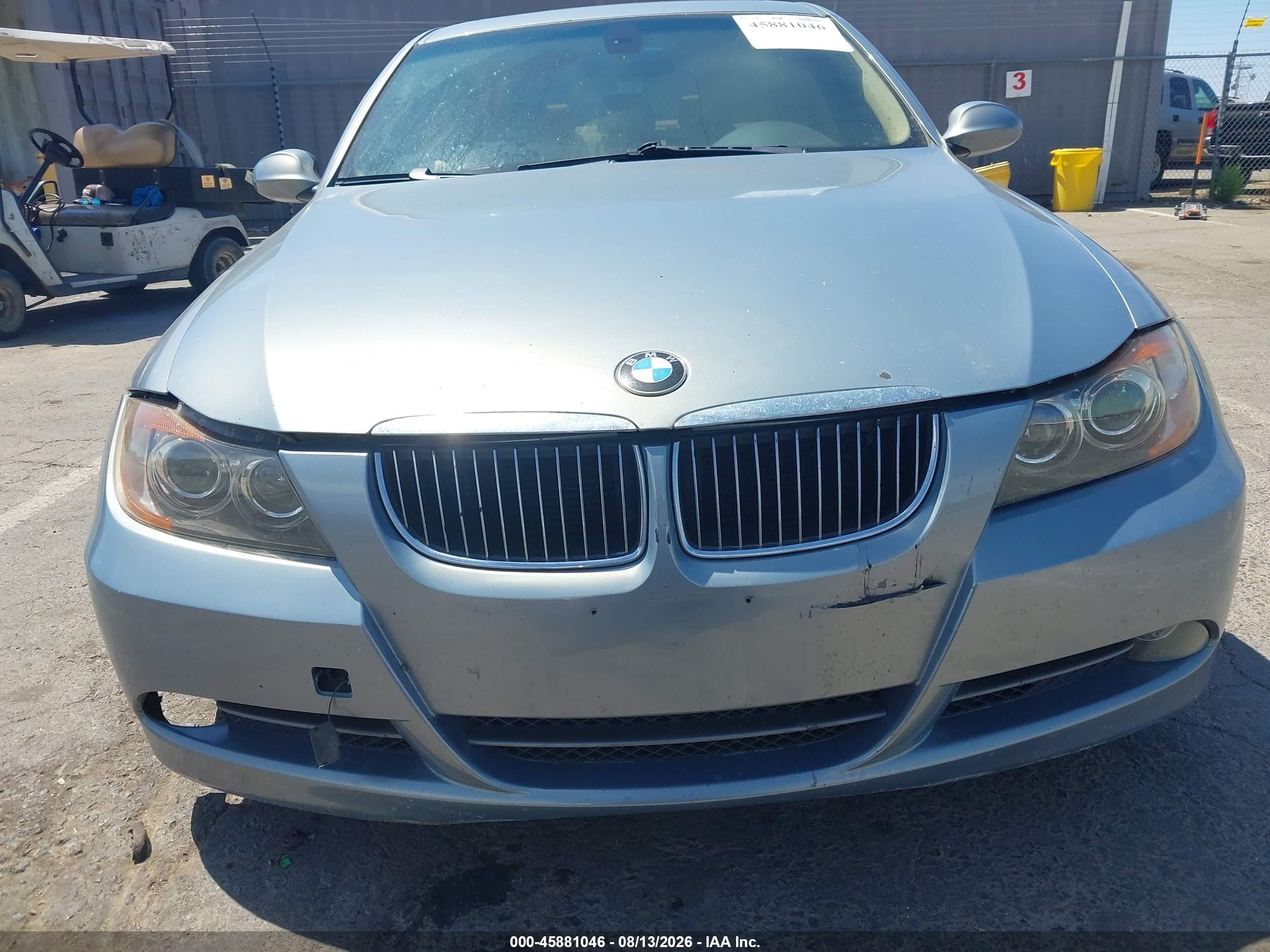 2006 Bmw 330i   Серый vin: WBAVB33546KR76432