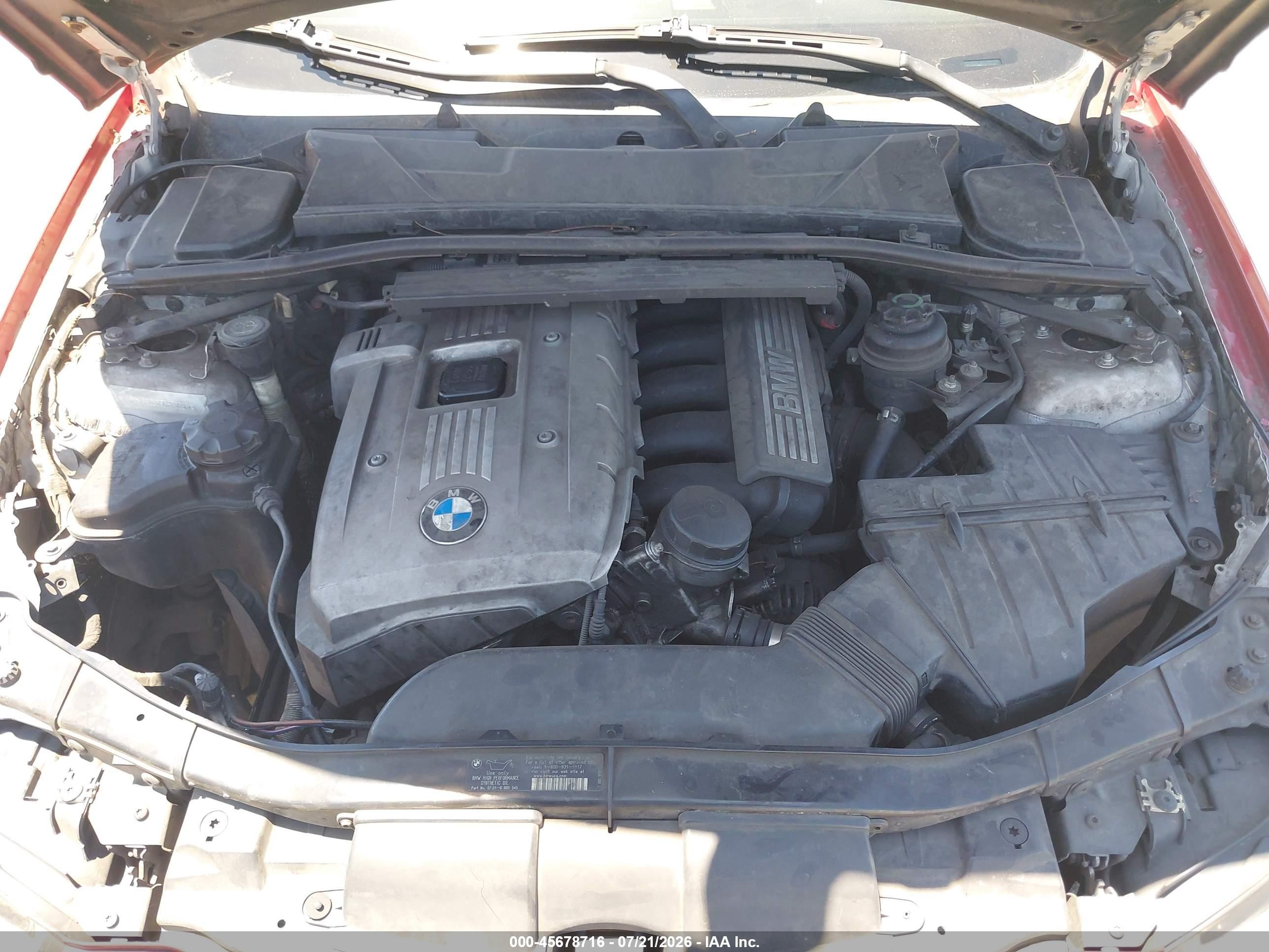 2006 Bmw 330i   Maroon vin: WBAVB33556KR73698