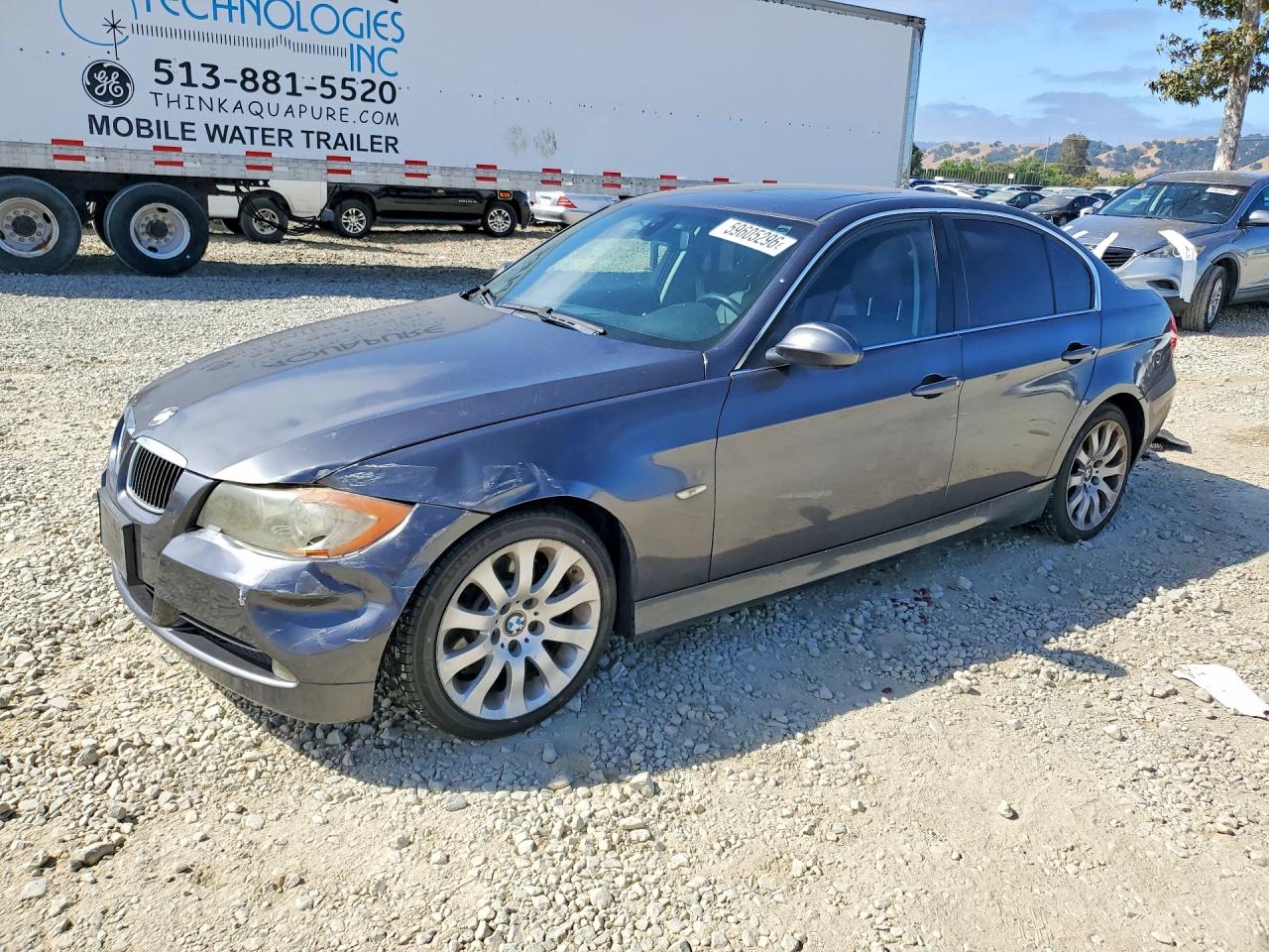 2006 Bmw 330 I Charcoal vin: WBAVB33556KR75399