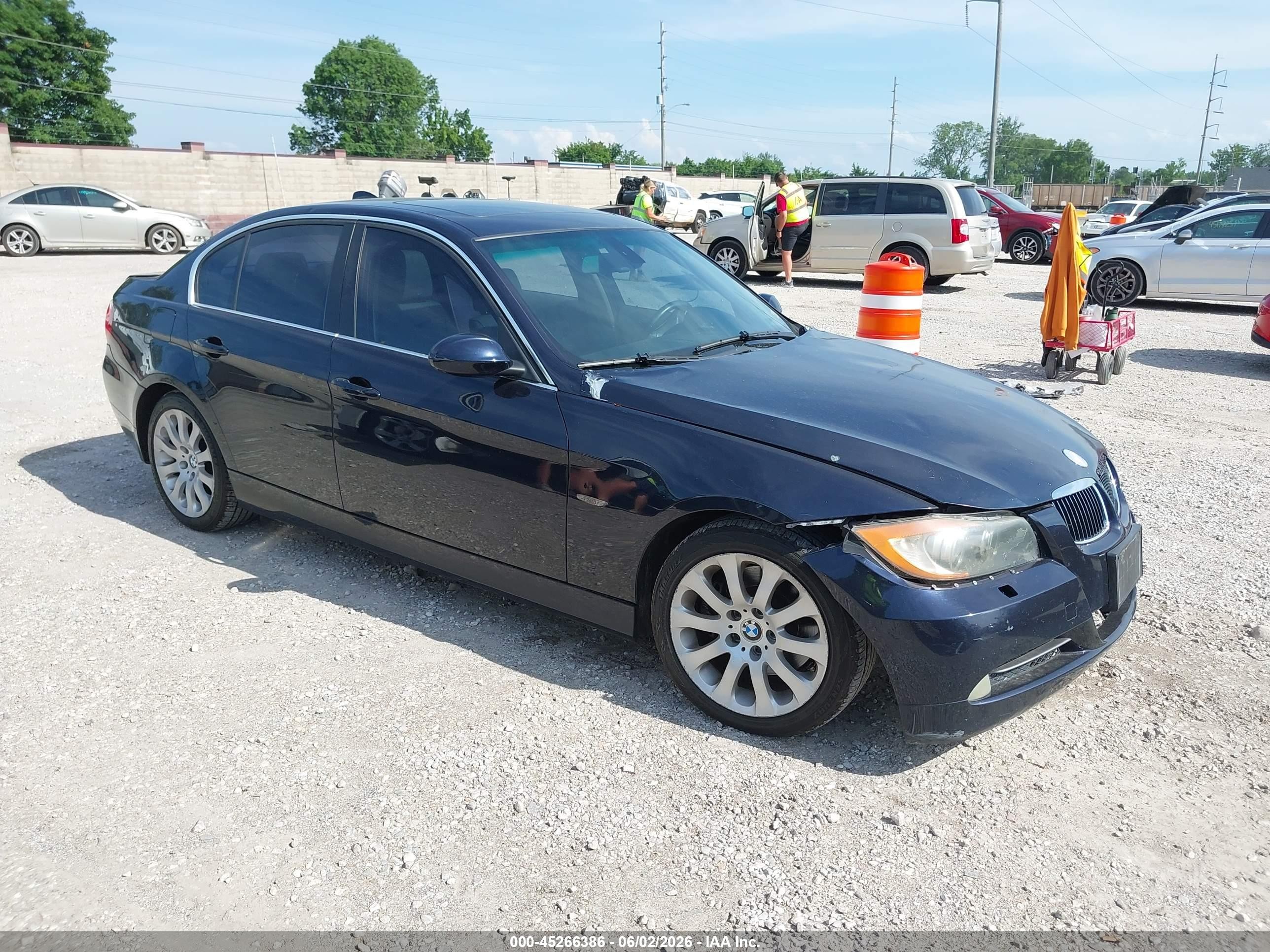 2006 Bmw 330i   Blue vin: WBAVB33556KR76178