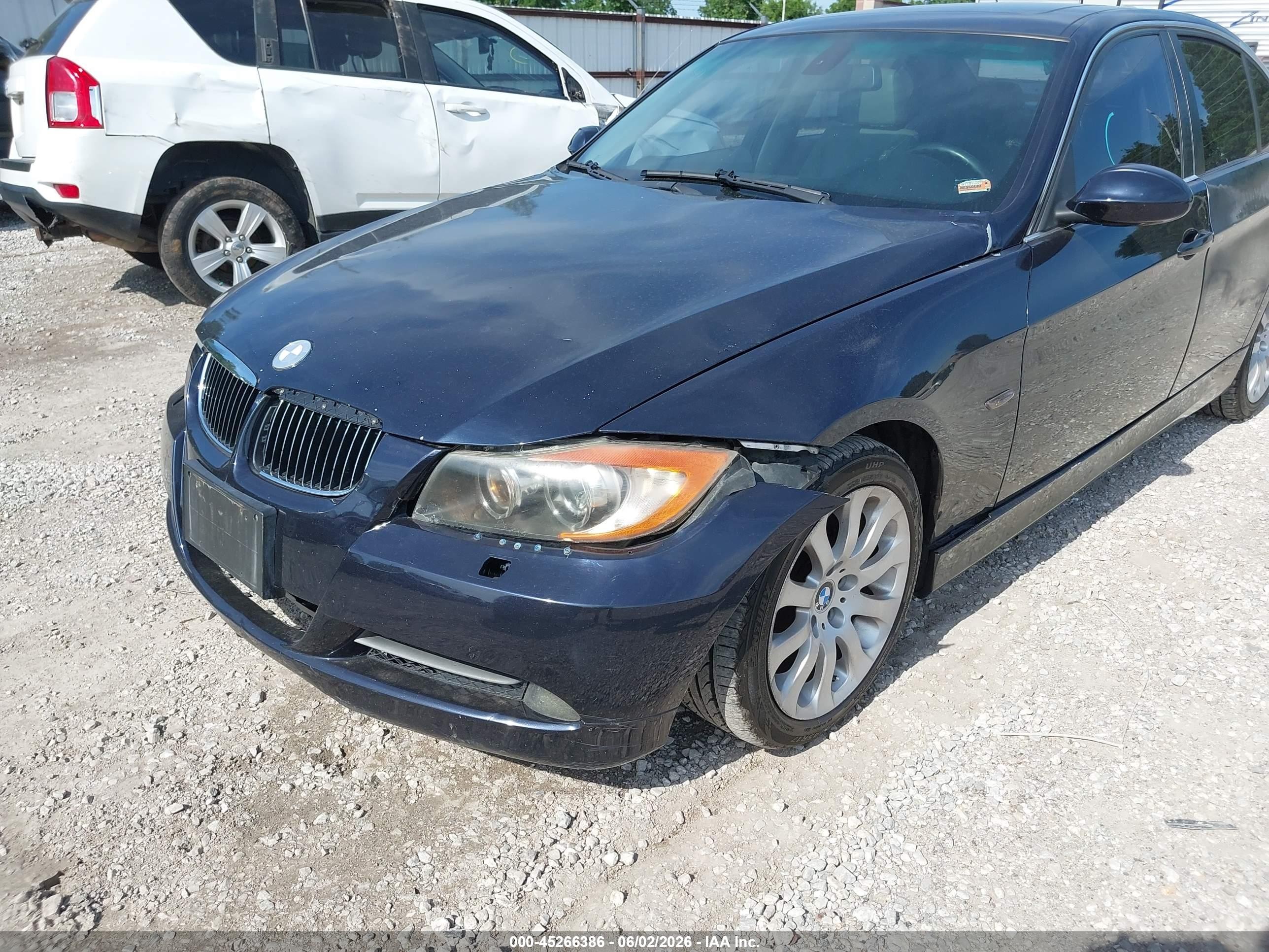 2006 Bmw 330i   Blue vin: WBAVB33556KR76178