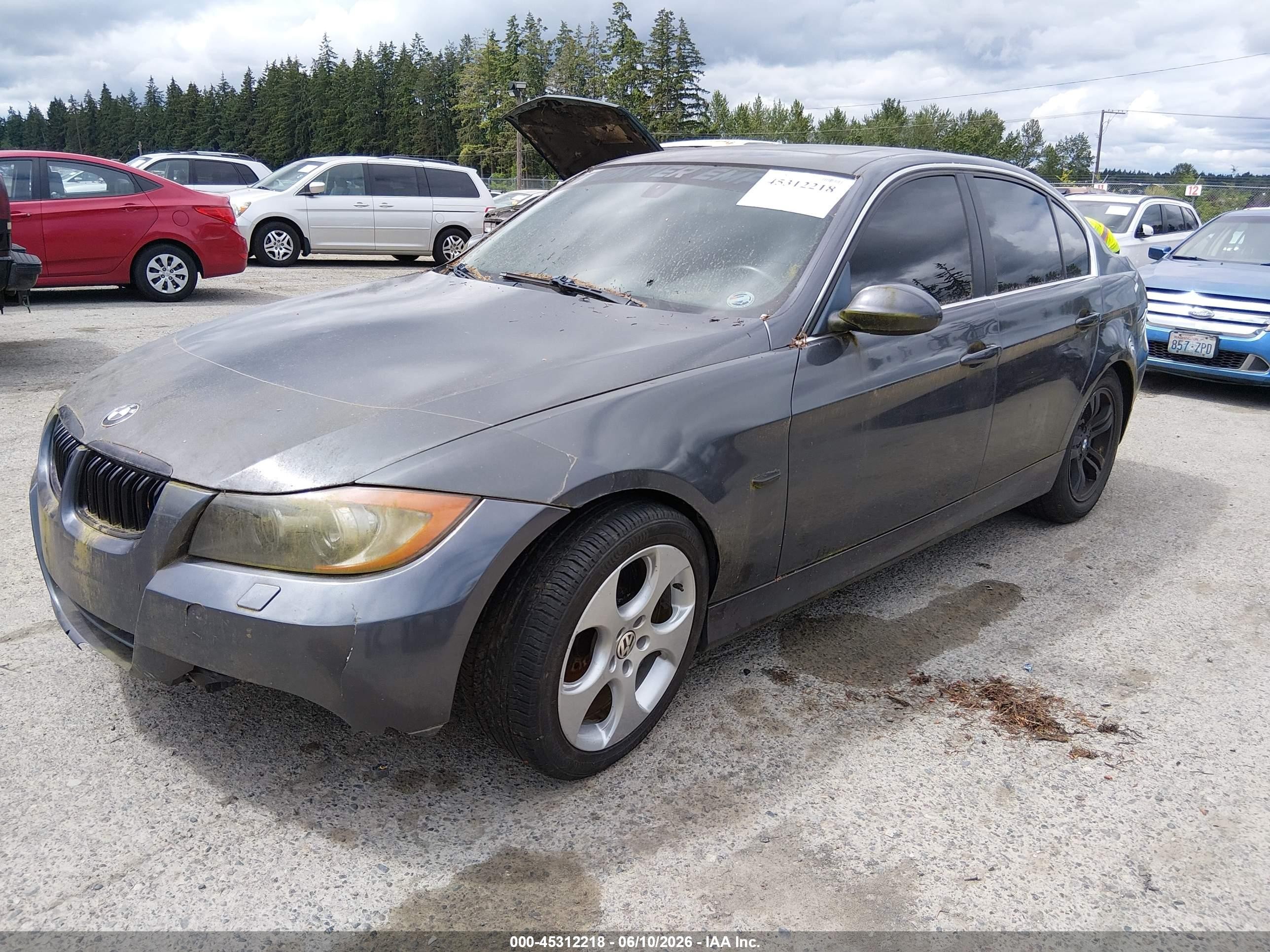 2006 Bmw 330i   Blue vin: WBAVB33556KS38767