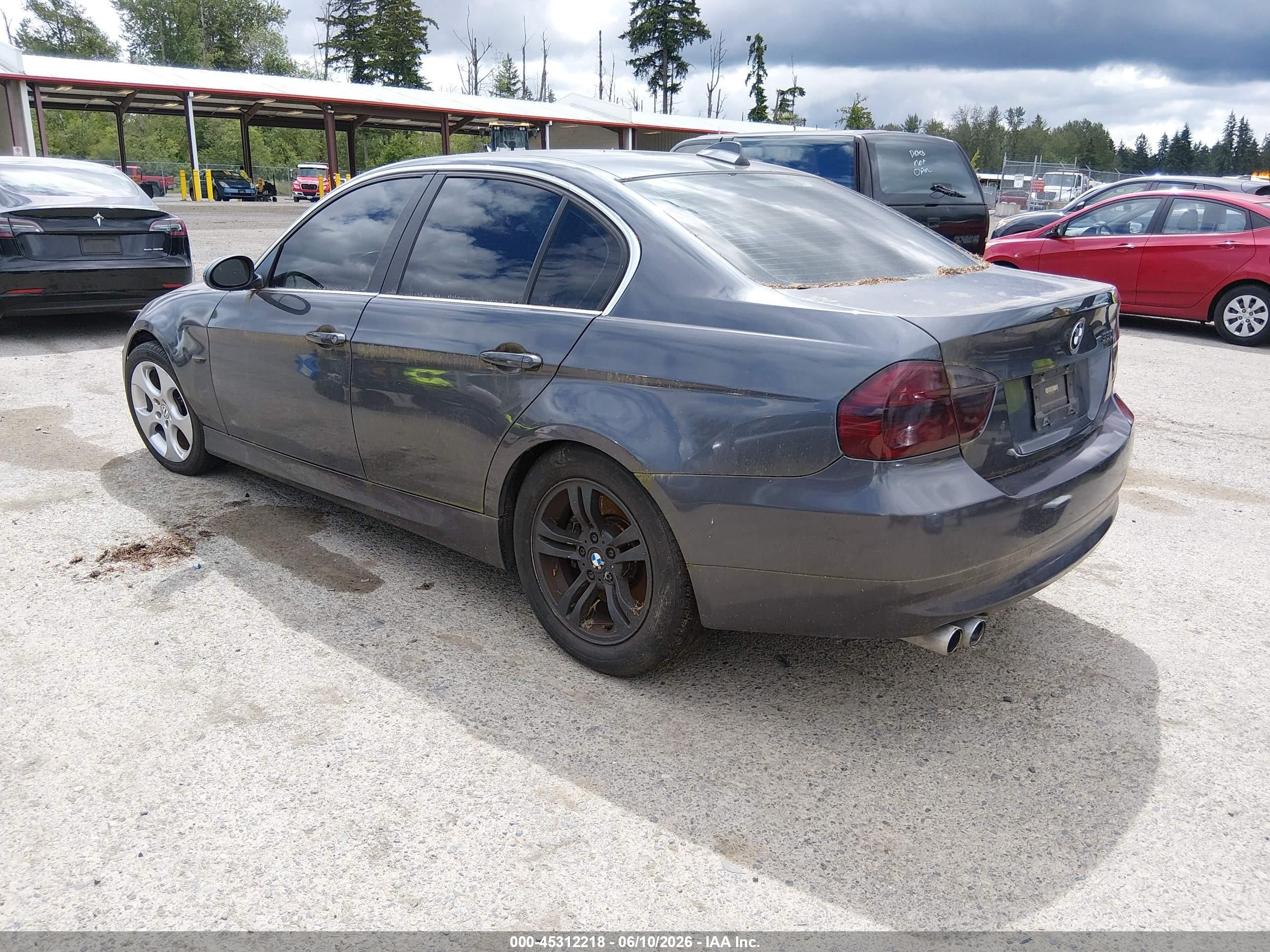 2006 Bmw 330i   Blue vin: WBAVB33556KS38767