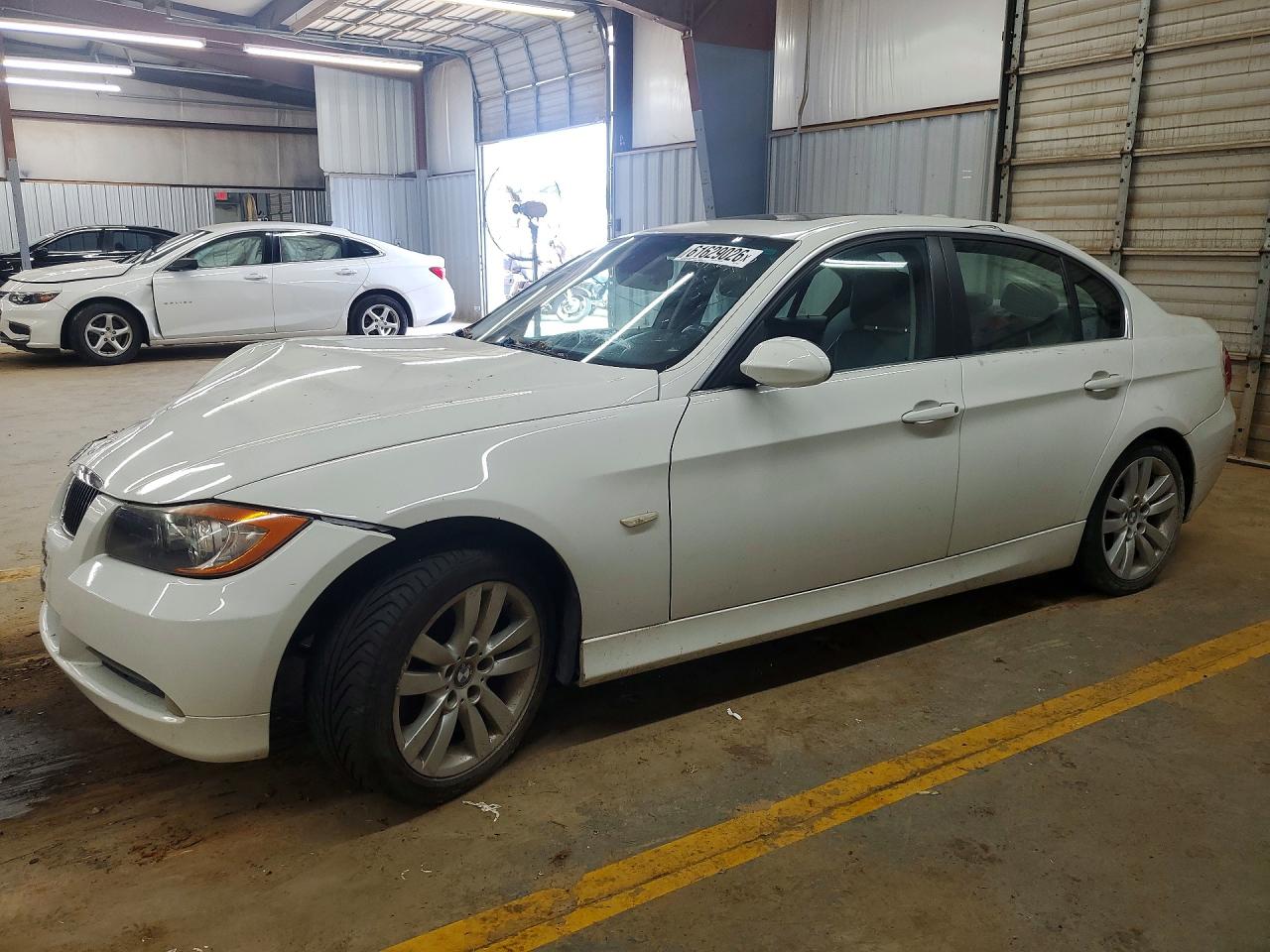 2006 Bmw 330 I White vin: WBAVB33556PS15931