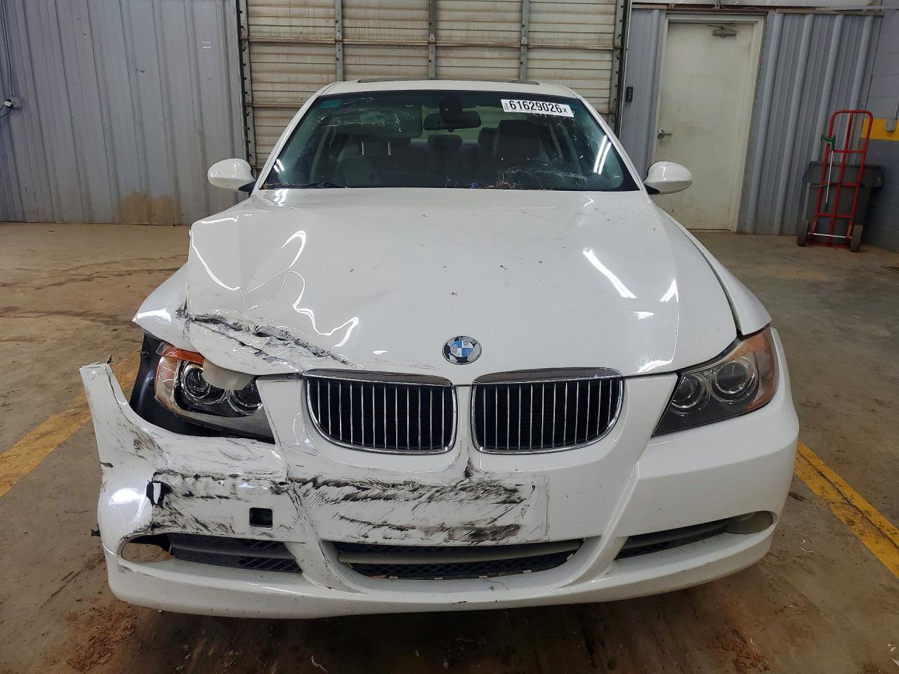 2006 Bmw 330 I White vin: WBAVB33556PS15931
