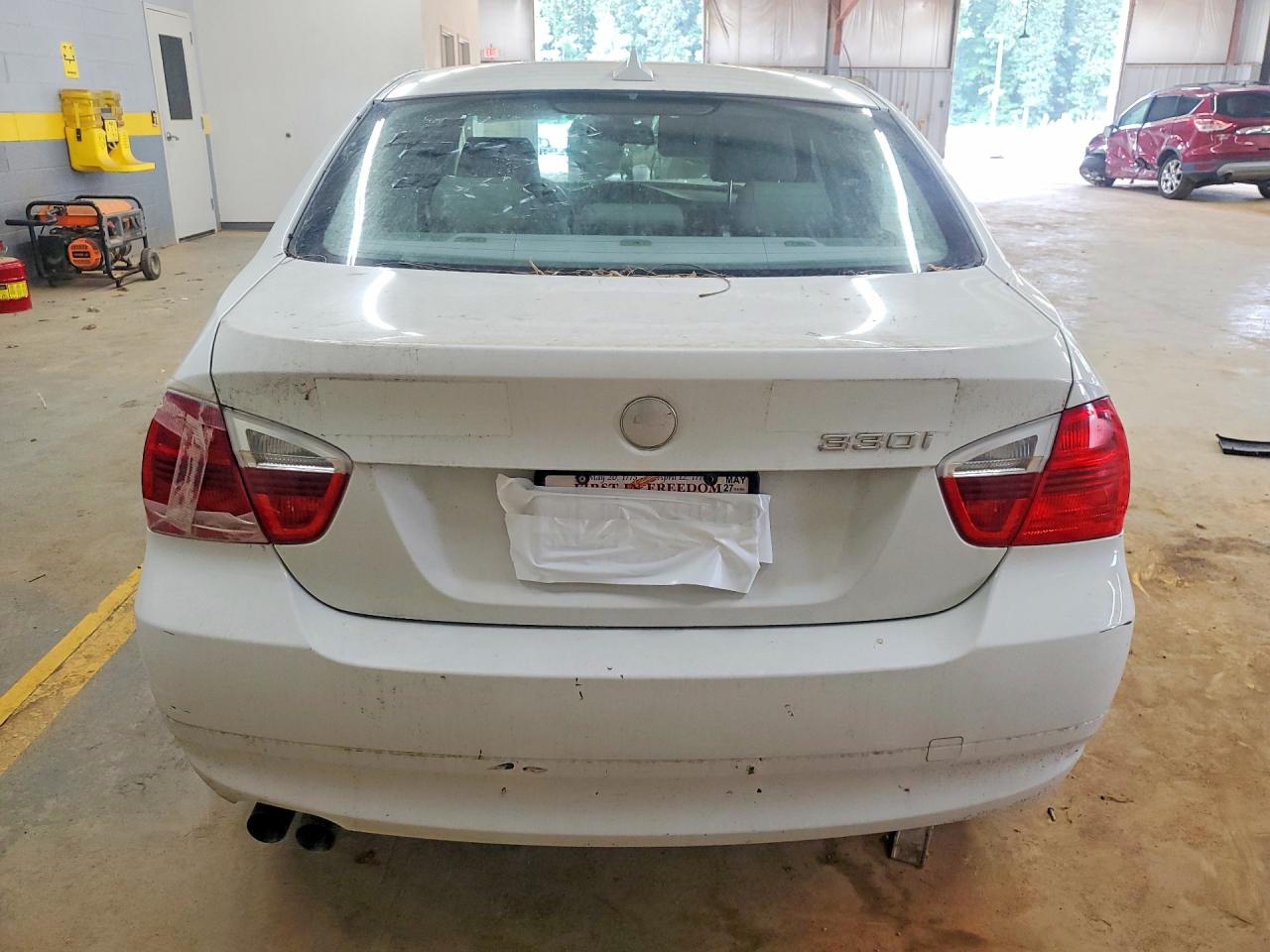 2006 Bmw 330 I White vin: WBAVB33556PS15931