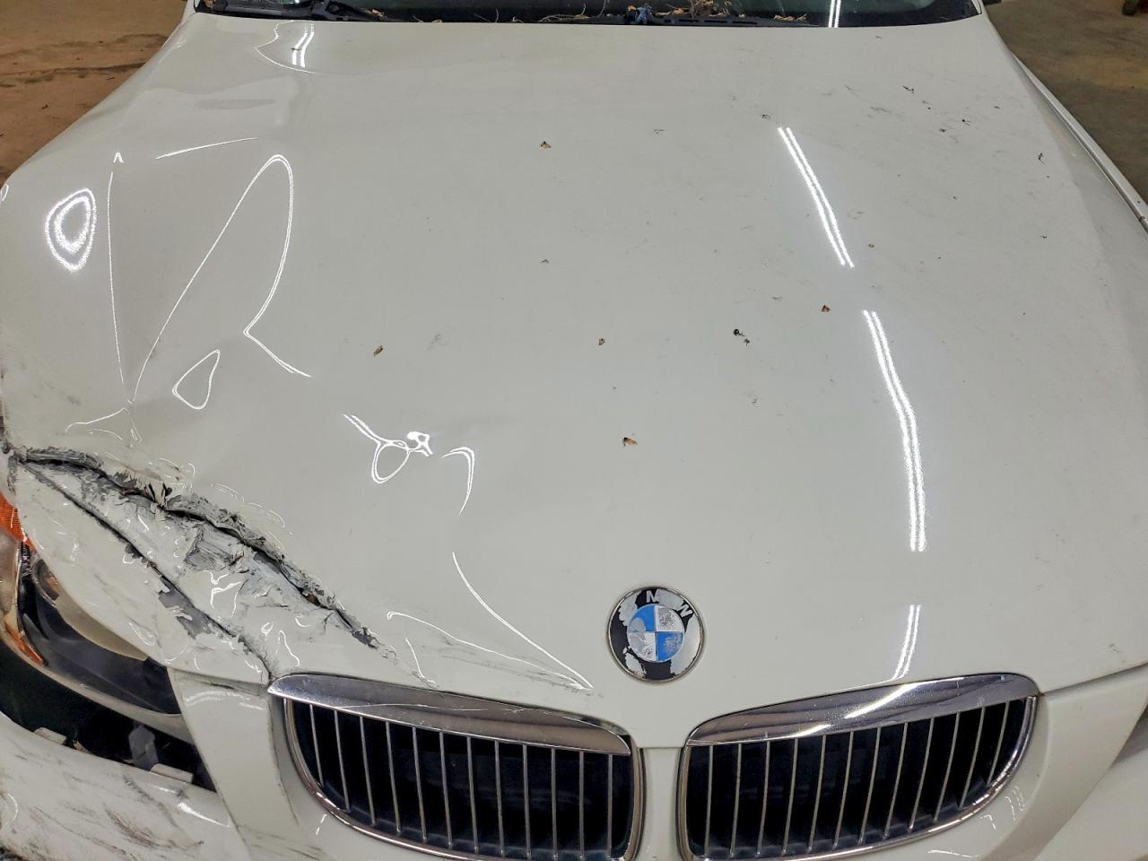 2006 Bmw 330 I White vin: WBAVB33556PS15931