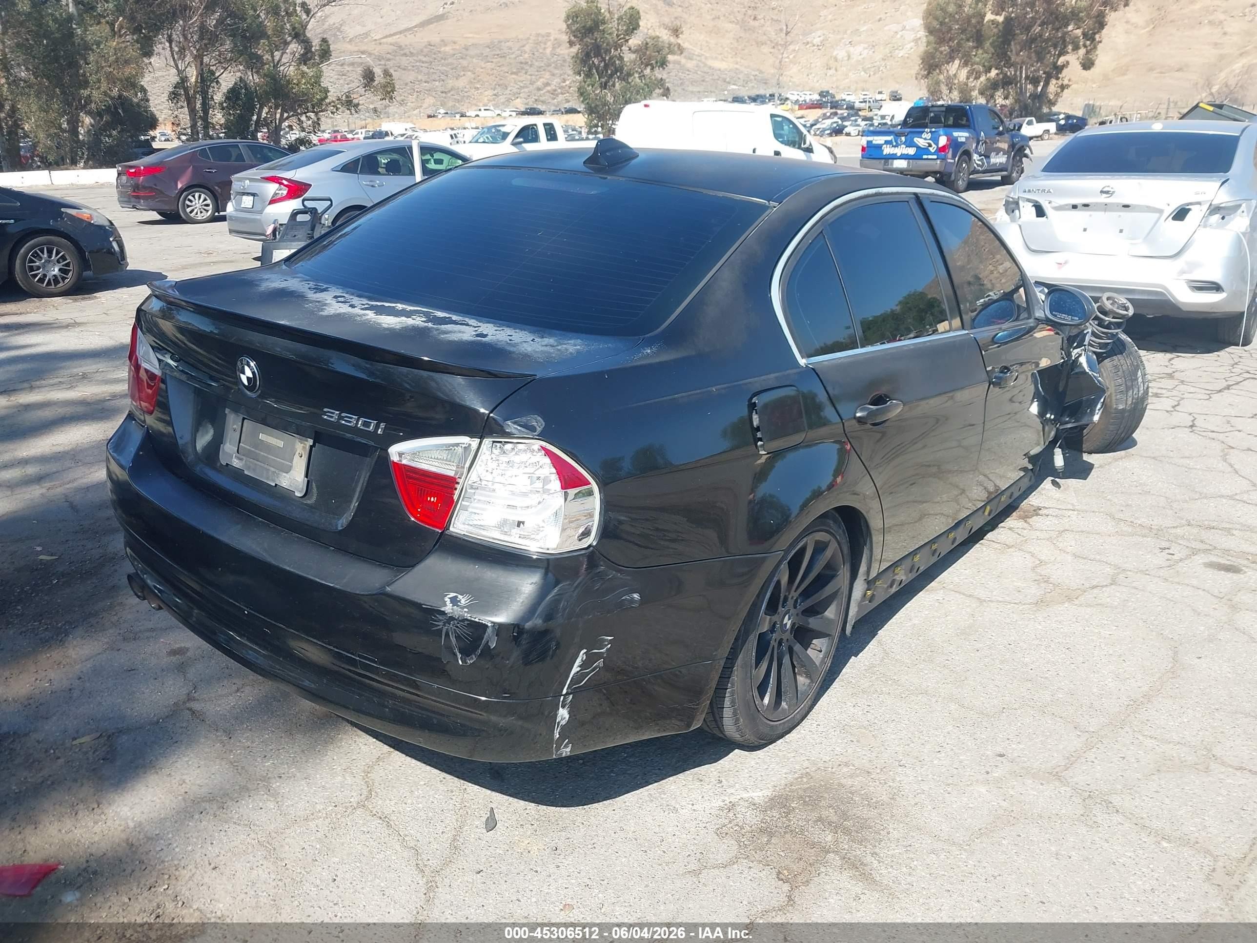 2006 Bmw 330i   Black vin: WBAVB33566PS15226