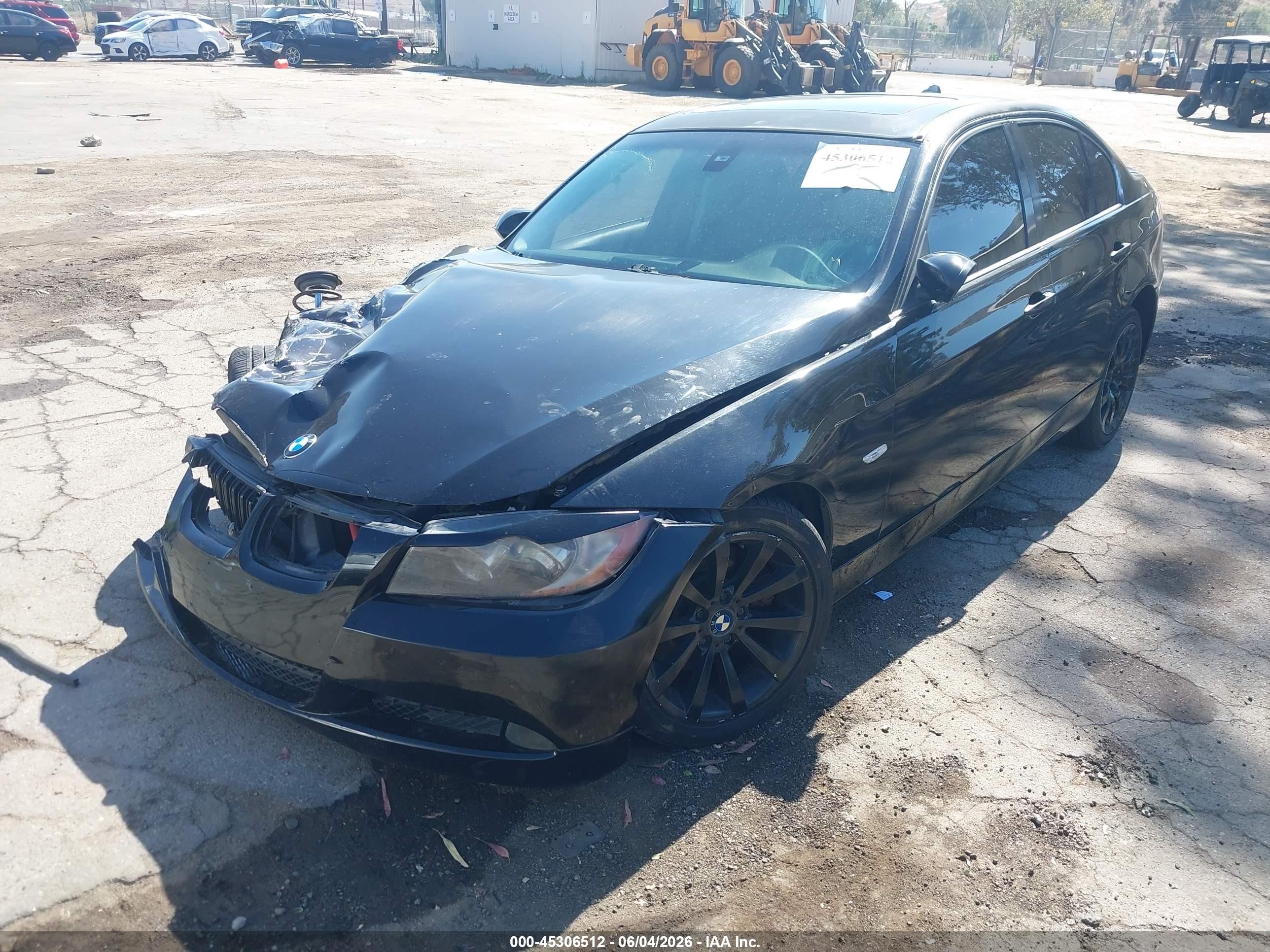 2006 Bmw 330i   Black vin: WBAVB33566PS15226