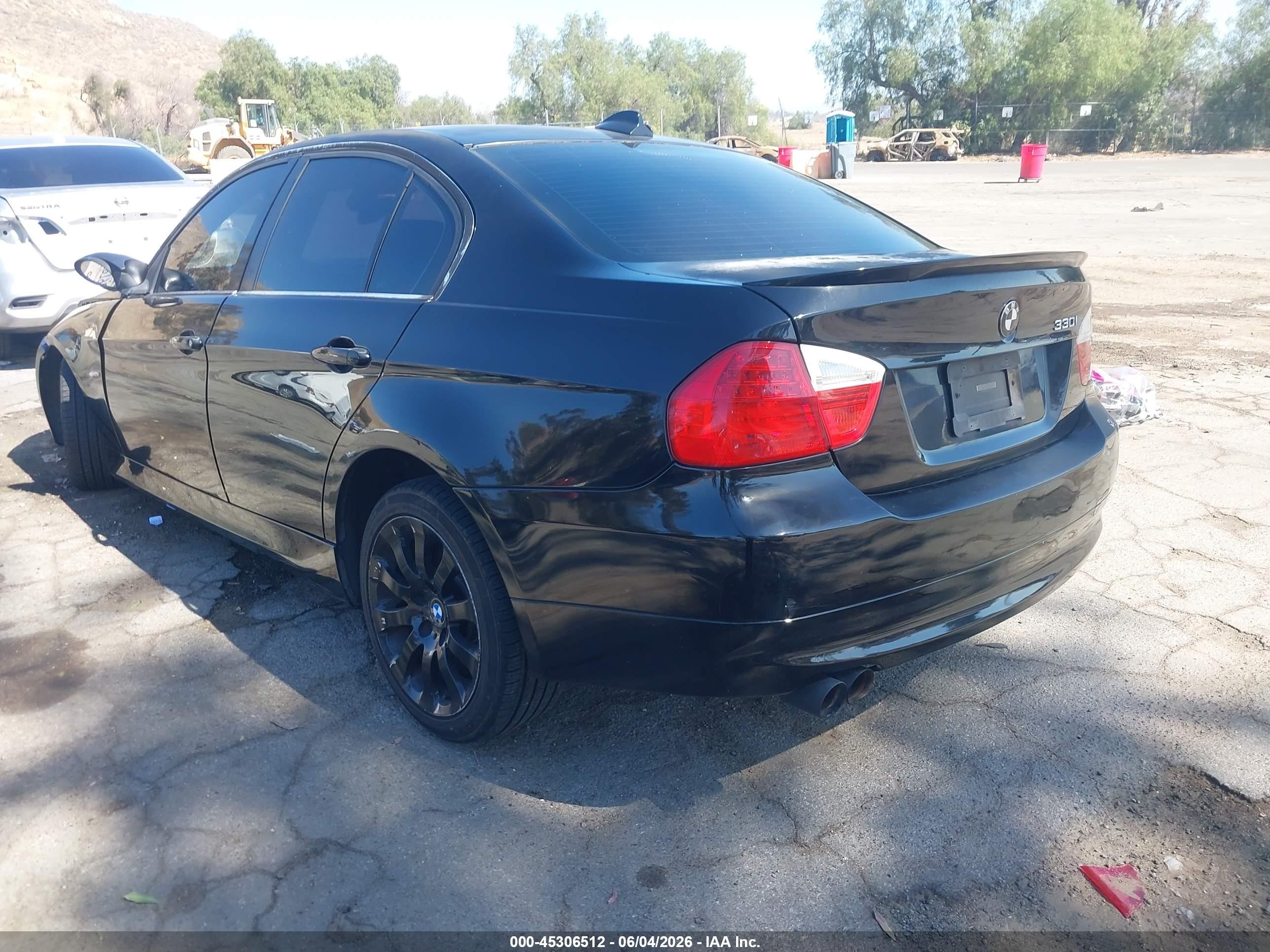2006 Bmw 330i   Black vin: WBAVB33566PS15226