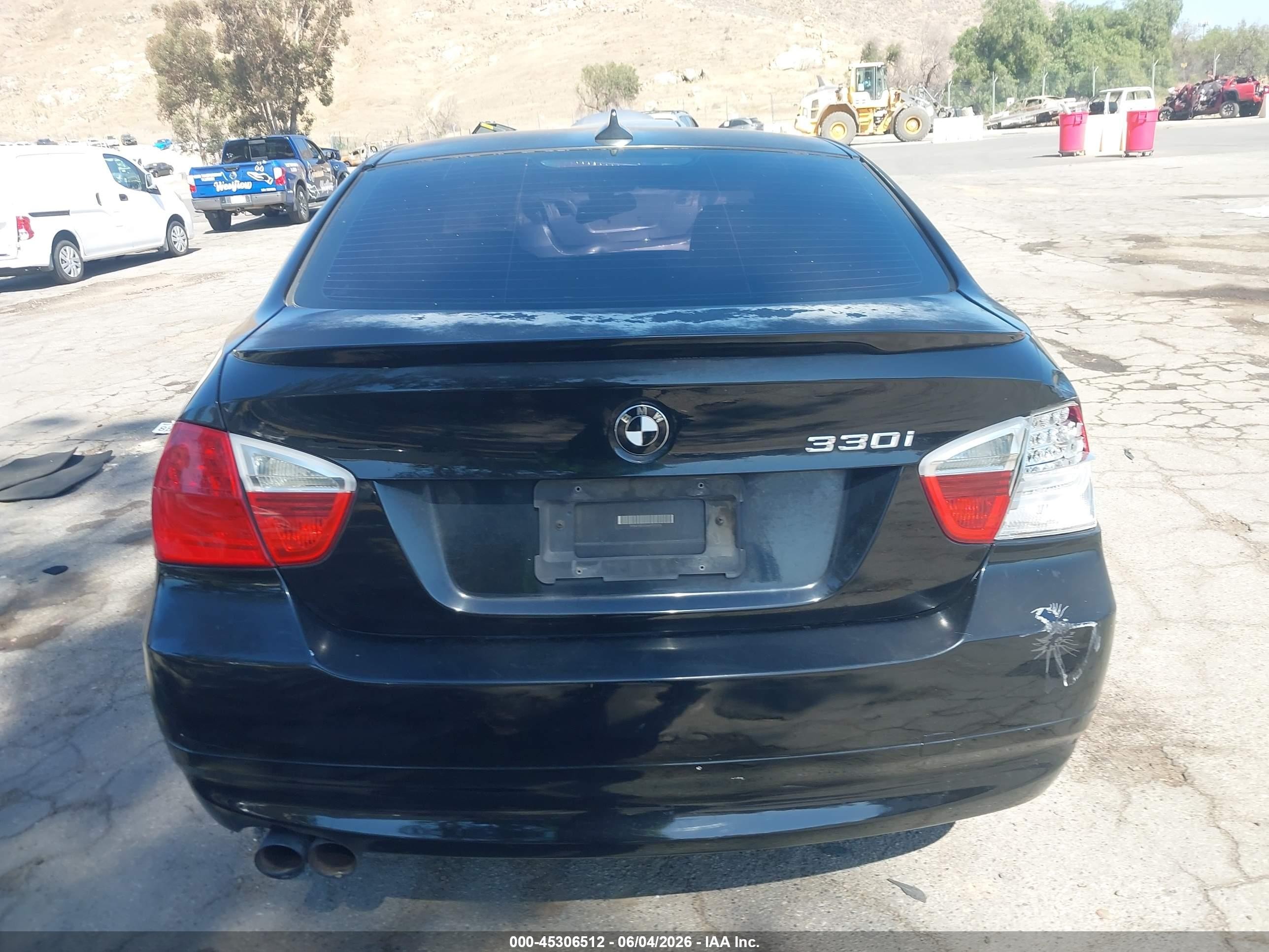 2006 Bmw 330i   Black vin: WBAVB33566PS15226
