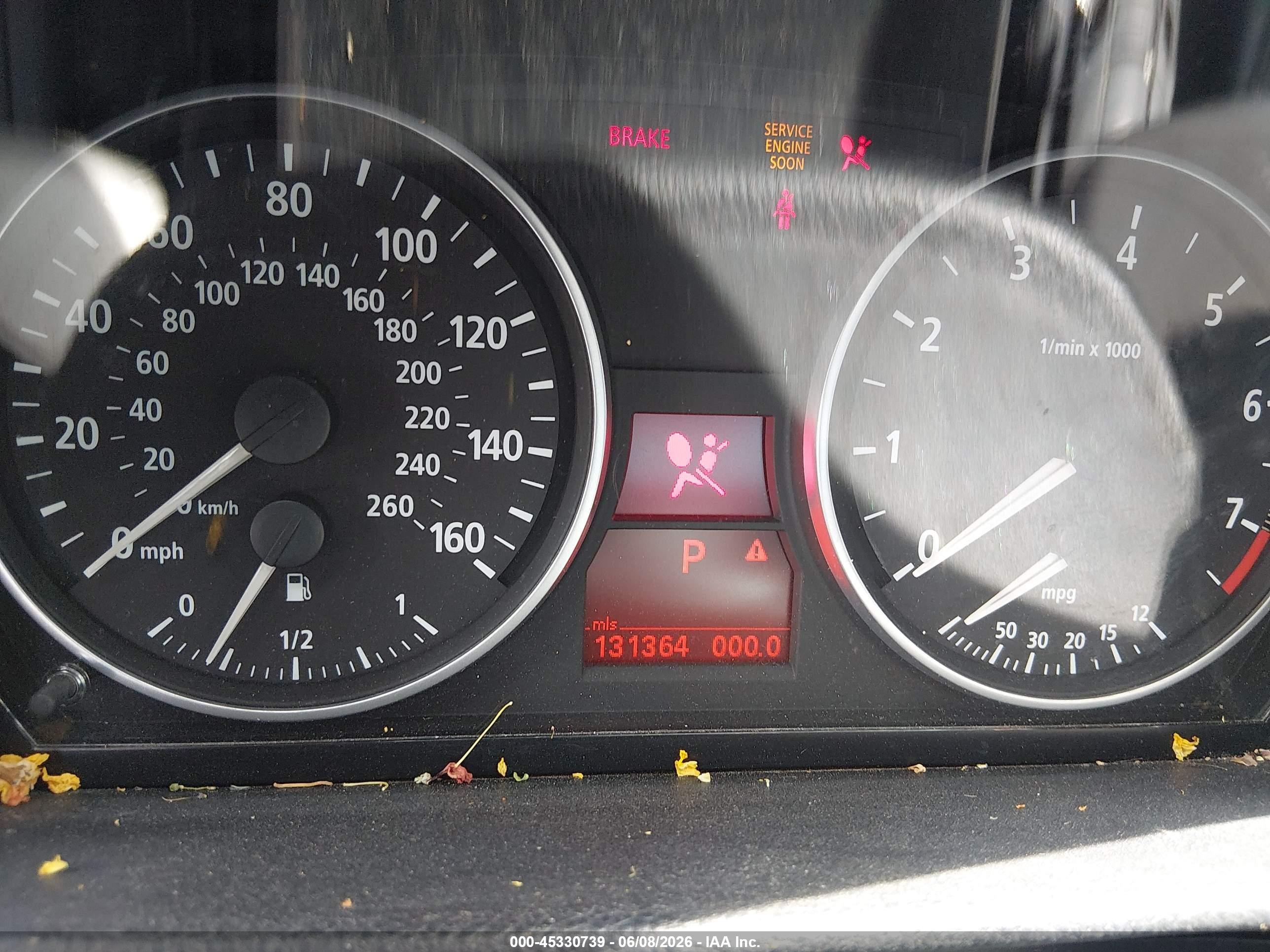 2006 Bmw 330i Gray vin: WBAVB33566PS18515