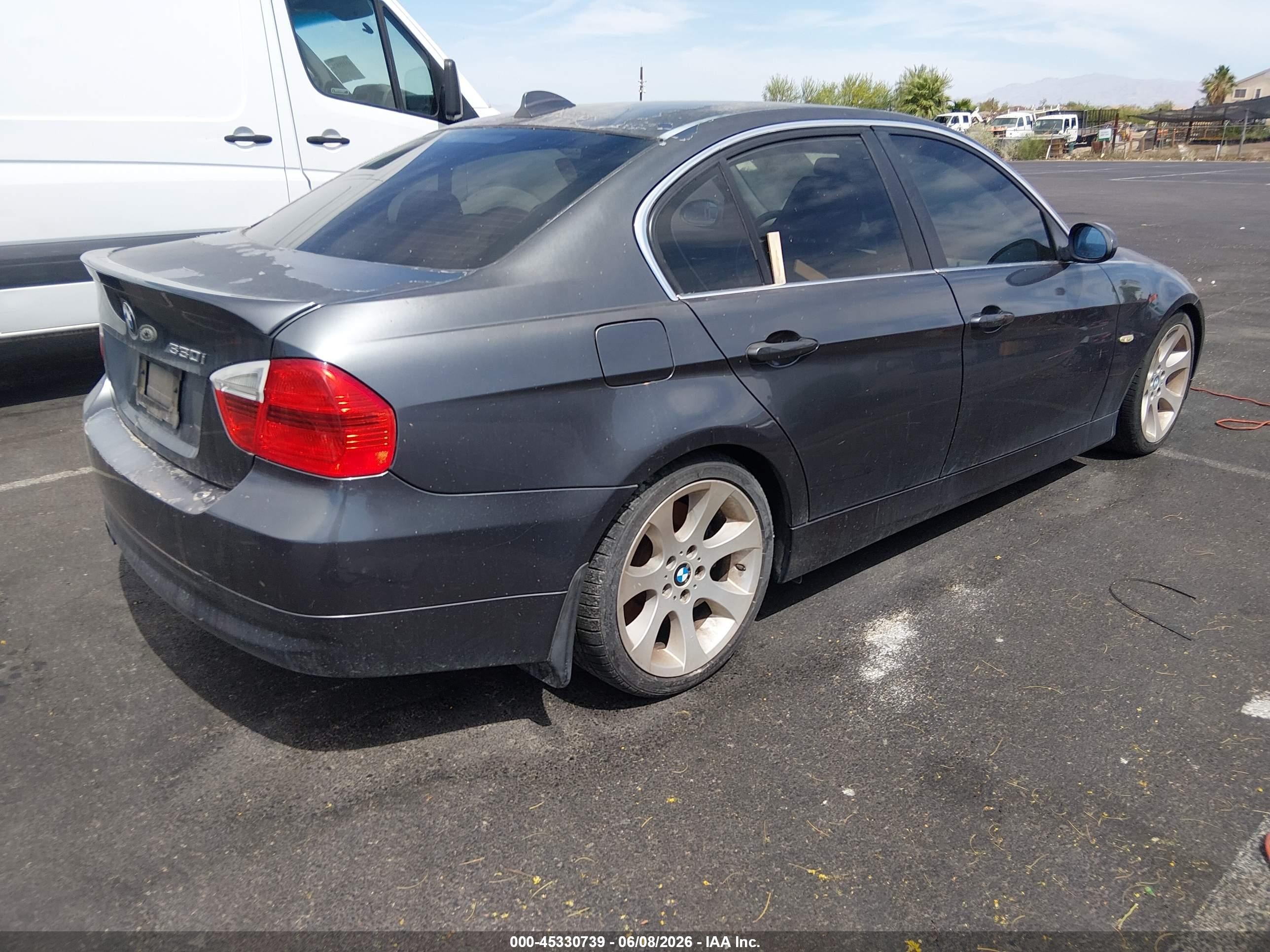 2006 Bmw 330i Gray vin: WBAVB33566PS18515