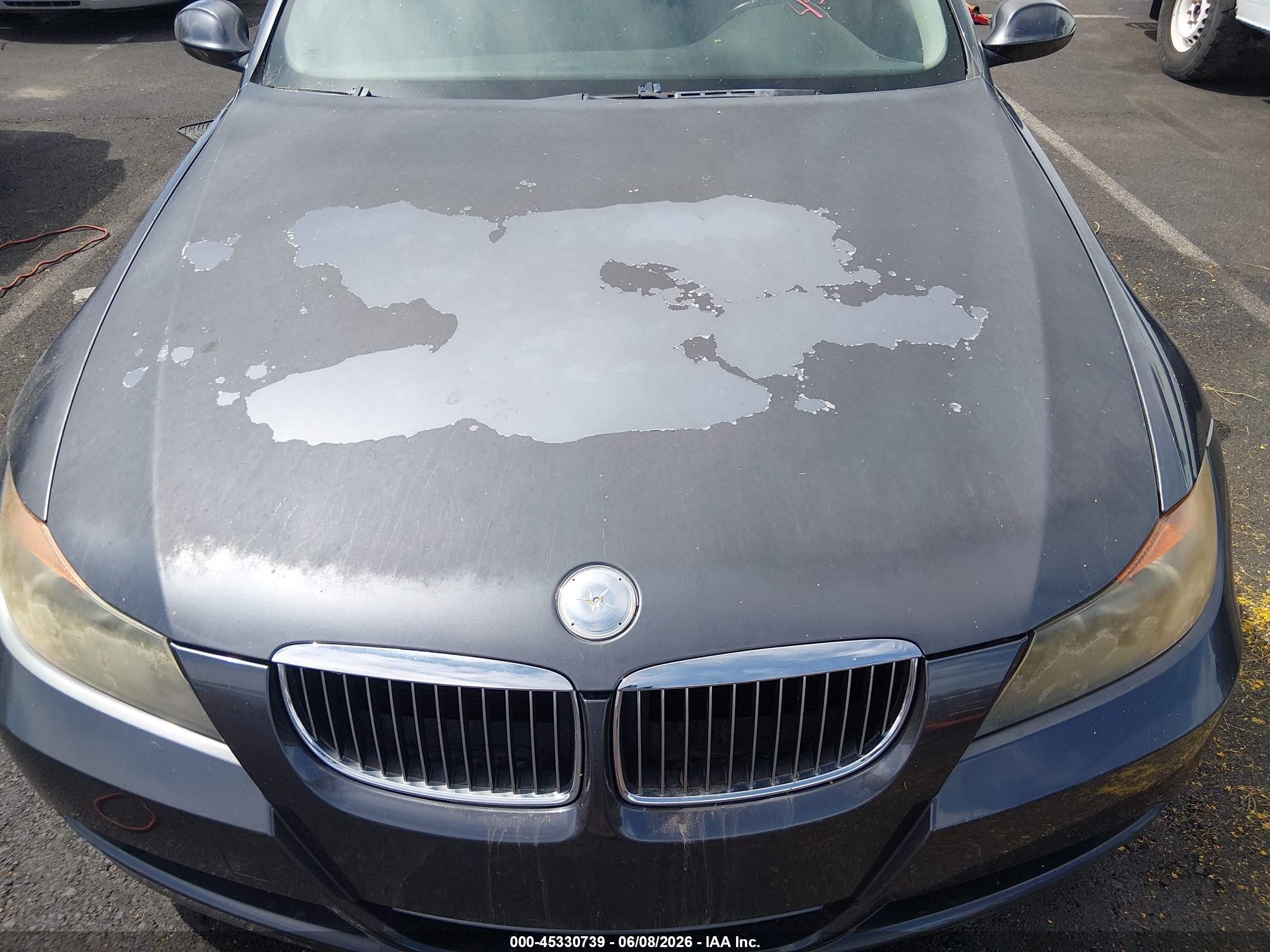 2006 Bmw 330i Gray vin: WBAVB33566PS18515