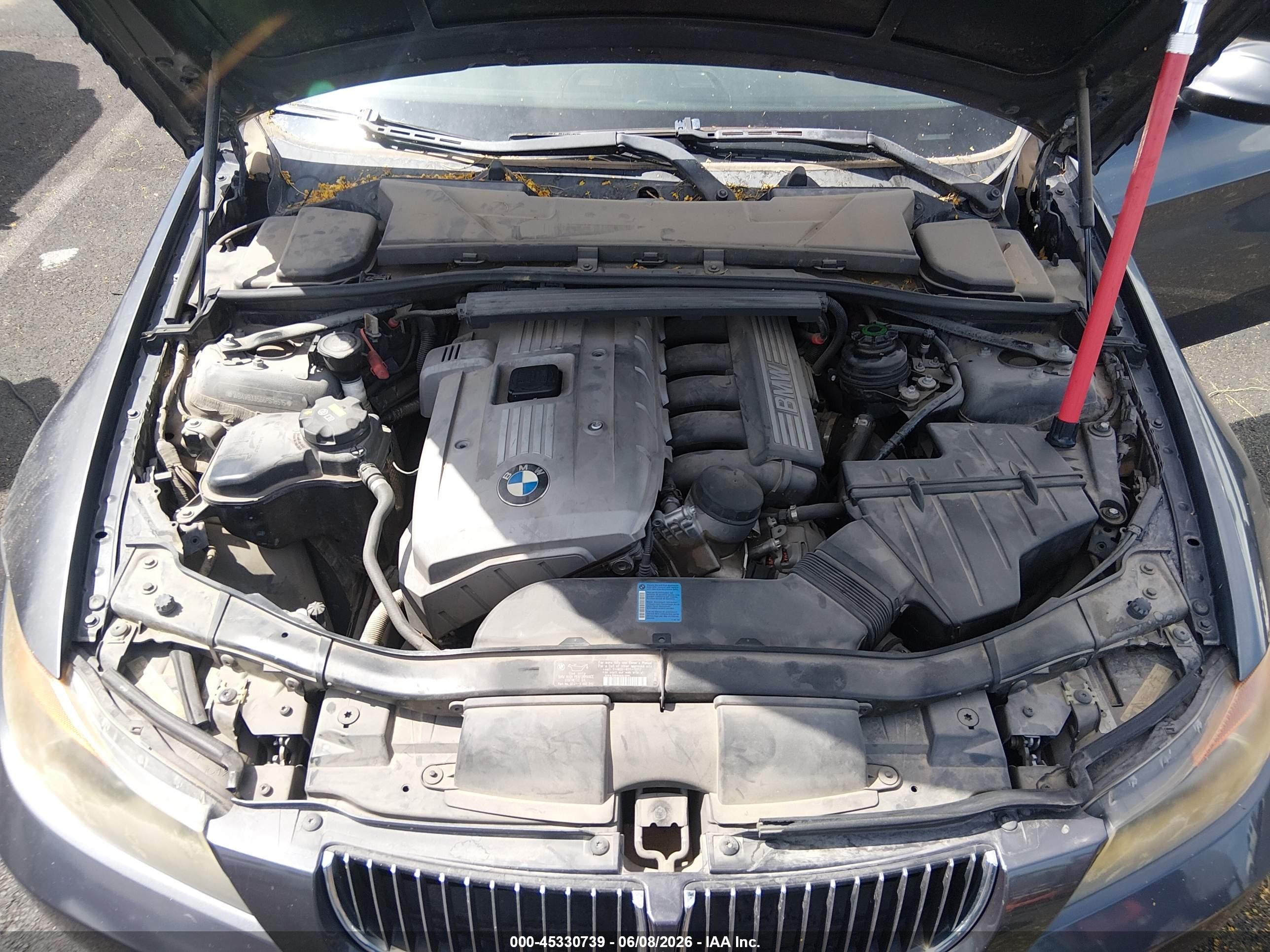 2006 Bmw 330i Gray vin: WBAVB33566PS18515