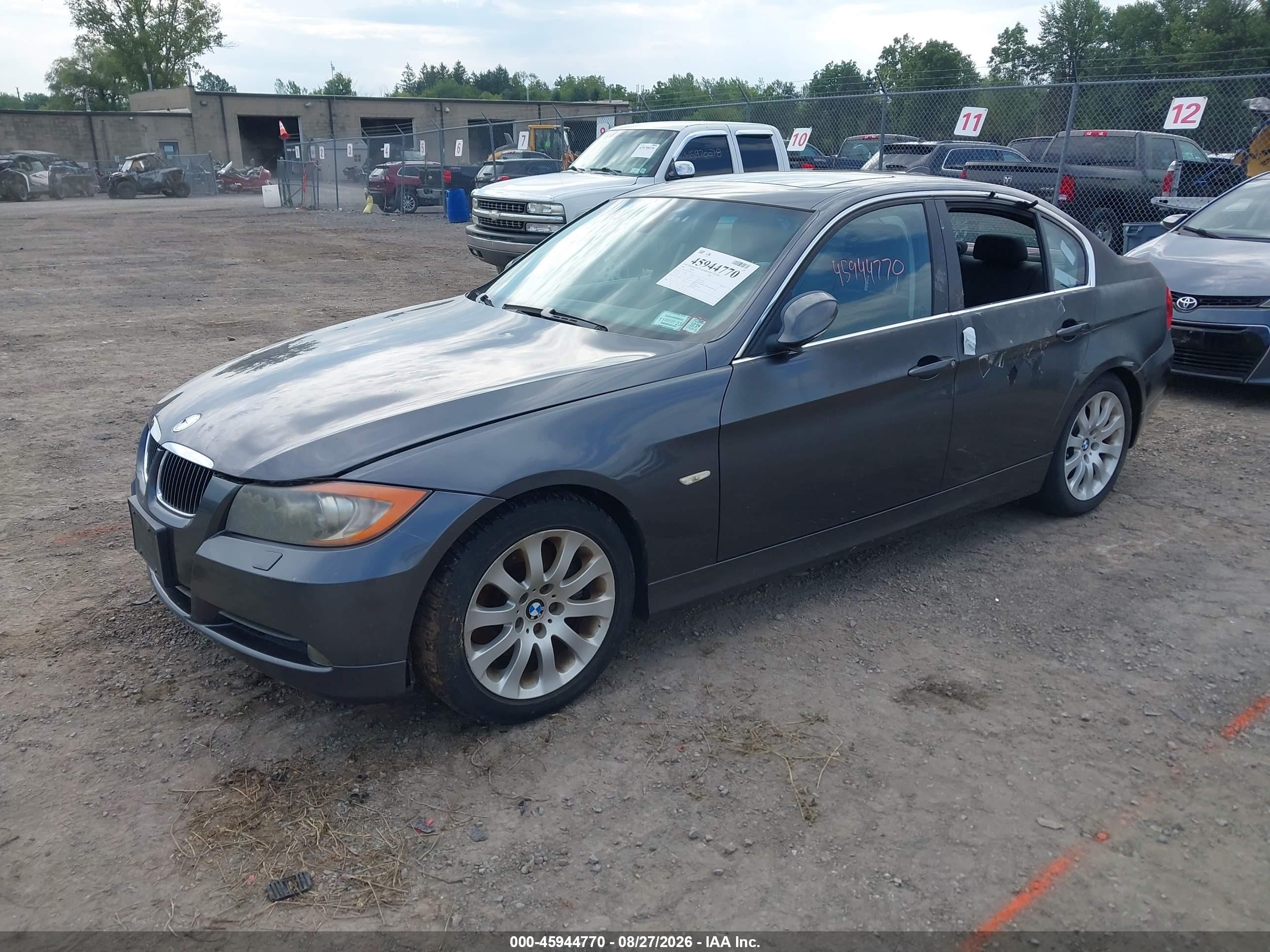 2006 Bmw 330i   Gray vin: WBAVB33576PS16711