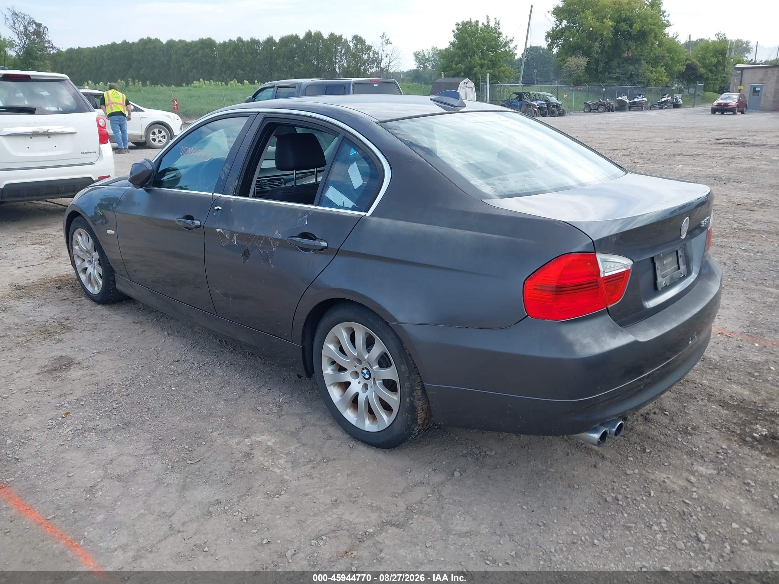 2006 Bmw 330i   Gray vin: WBAVB33576PS16711