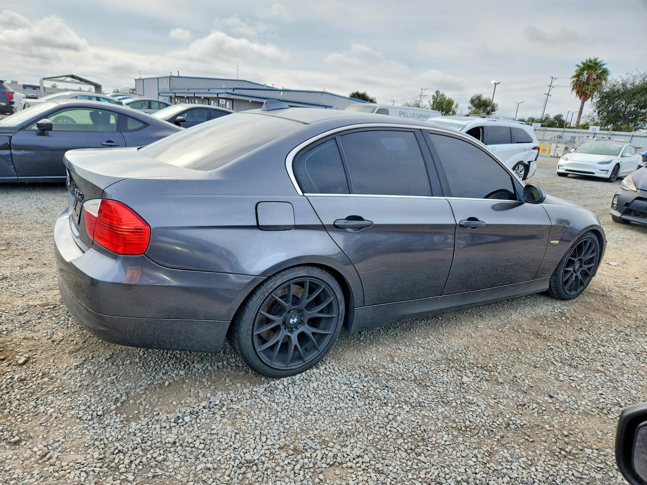 2006 Bmw 330 I Silver vin: WBAVB33586KR74098