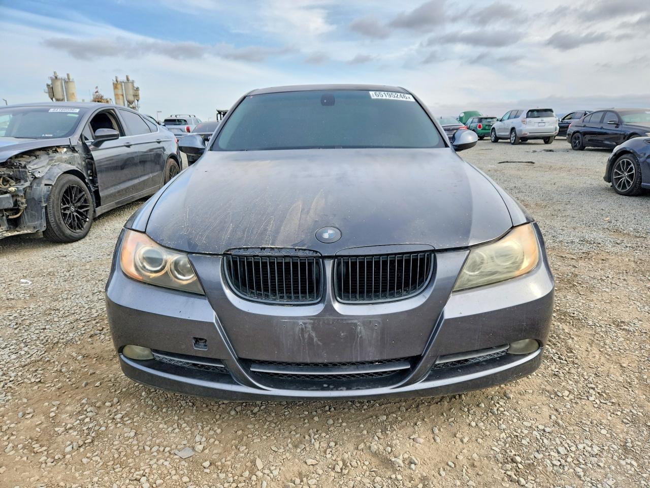 2006 Bmw 330 I Silver vin: WBAVB33586KR74098