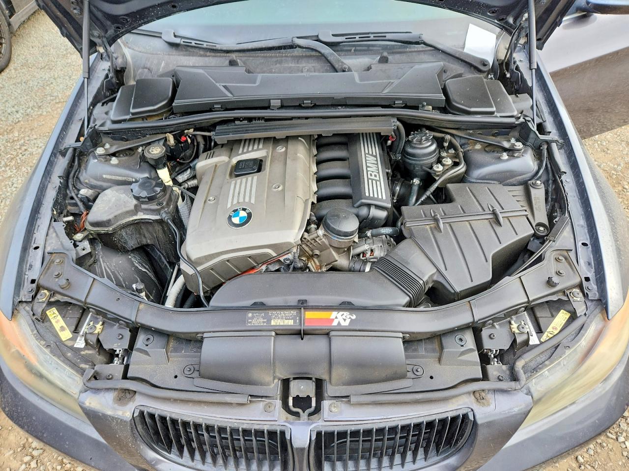 2006 Bmw 330 I Silver vin: WBAVB33586KR74098