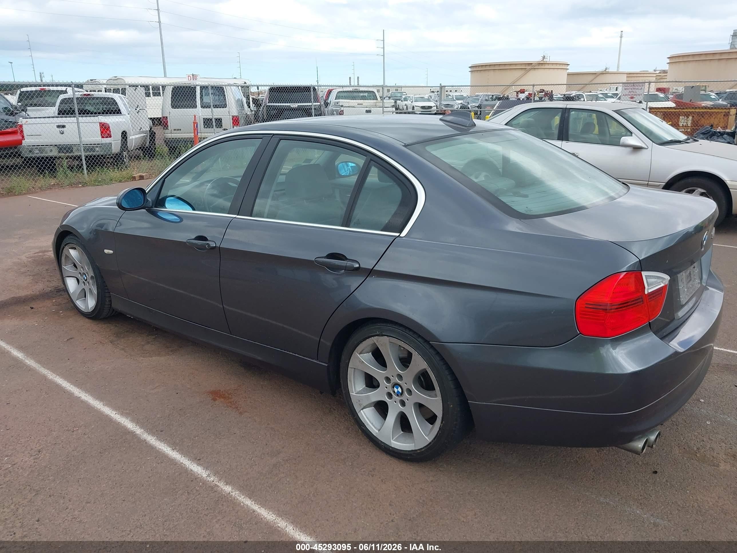 2006 Bmw 330i   Gray vin: WBAVB33586KS33739