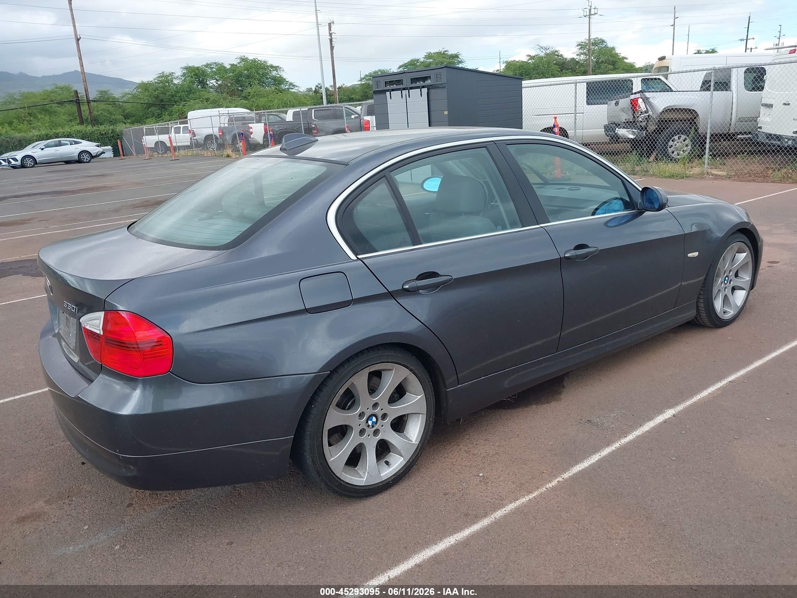 2006 Bmw 330i   Gray vin: WBAVB33586KS33739