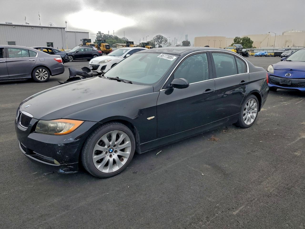 2006 Bmw 330 I Black vin: WBAVB33596KR74501