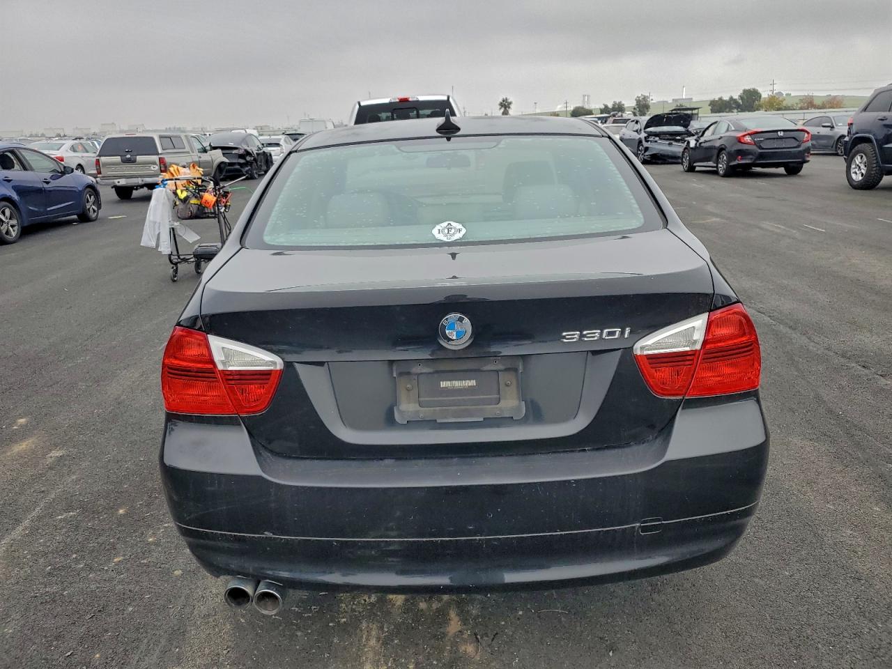 2006 Bmw 330 I Black vin: WBAVB33596KR74501