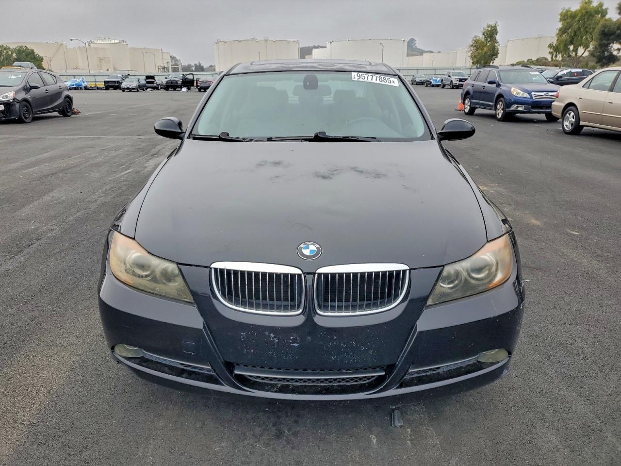2006 Bmw 330 I Black vin: WBAVB33596KR74501