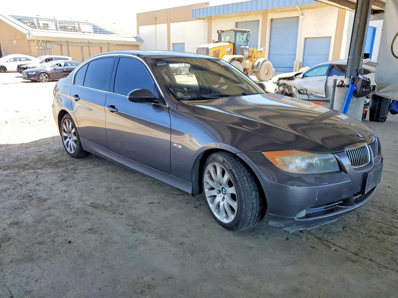 2006 Bmw 330 I Gray vin: WBAVB33596KR79794