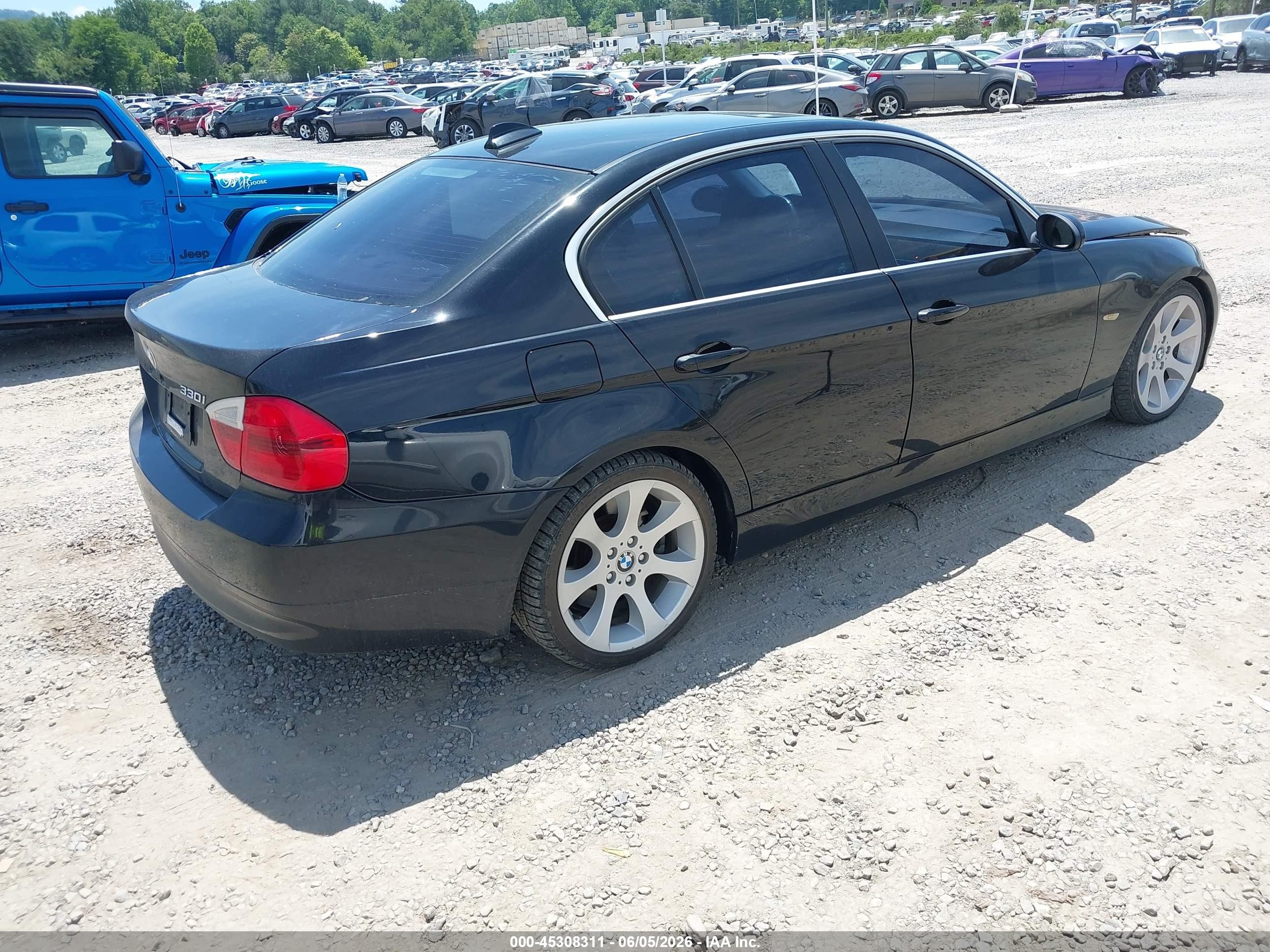 2006 Bmw 330i   Black vin: WBAVB33596KS33300