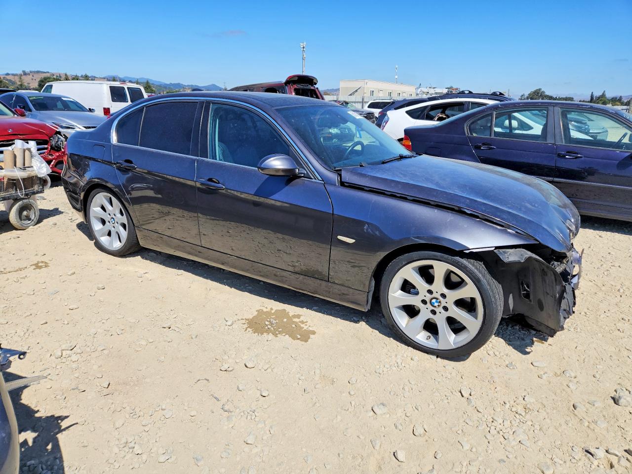 2006 Bmw 330 I Charcoal vin: WBAVB33596KS38657