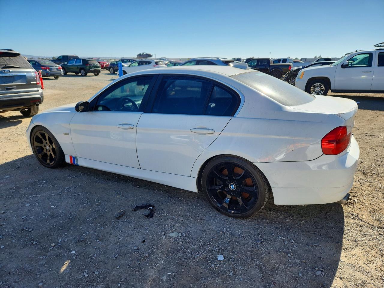 2006 Bmw 330 I White vin: WBAVB33596PS17861