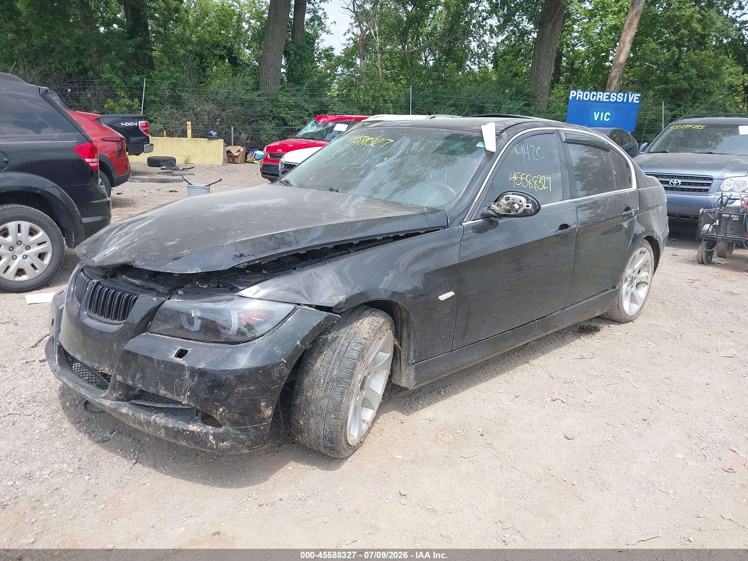 2006 Bmw 330i   Black vin: WBAVB33596PS18749