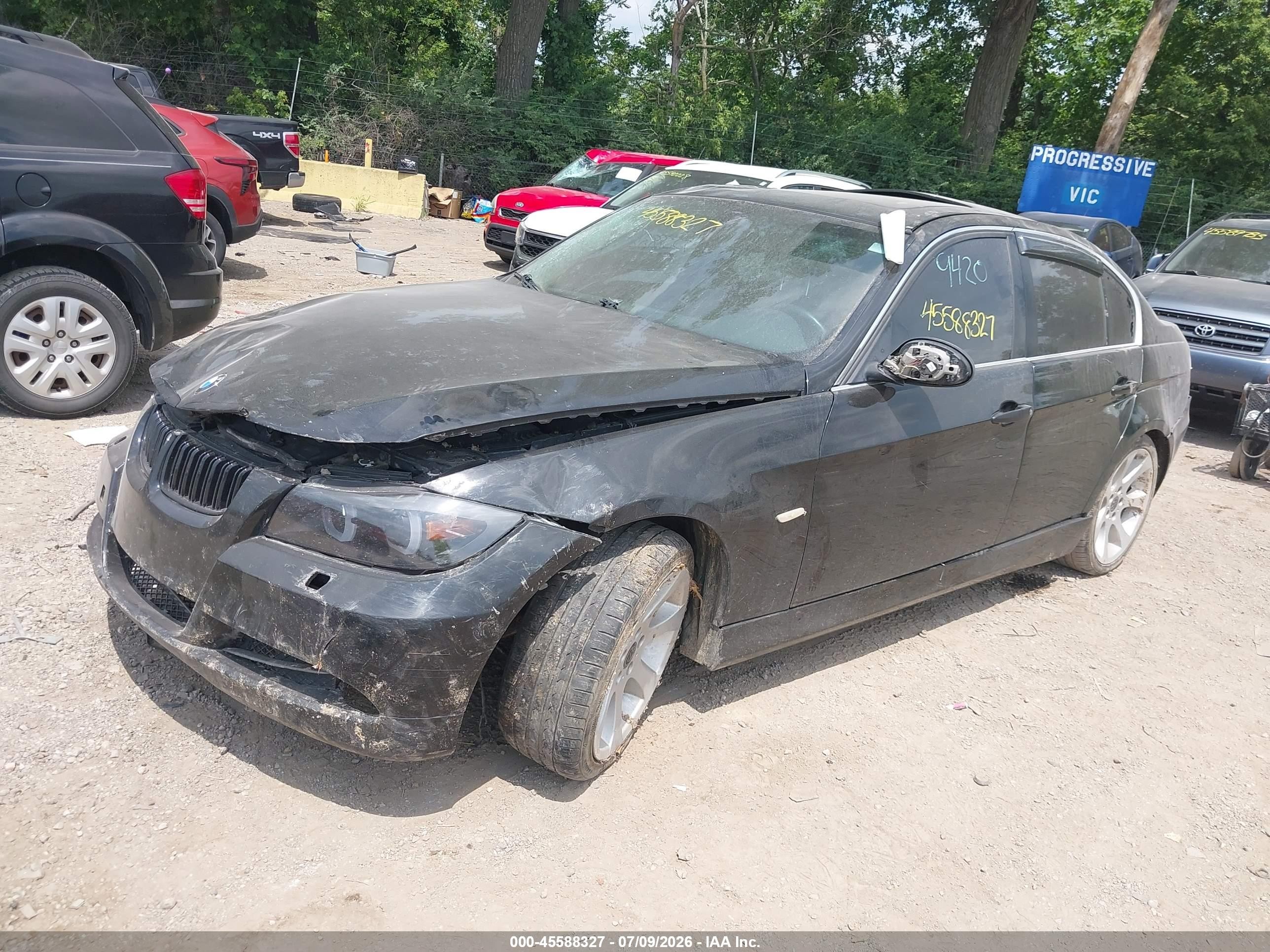 2006 Bmw 330i   Black vin: WBAVB33596PS18749