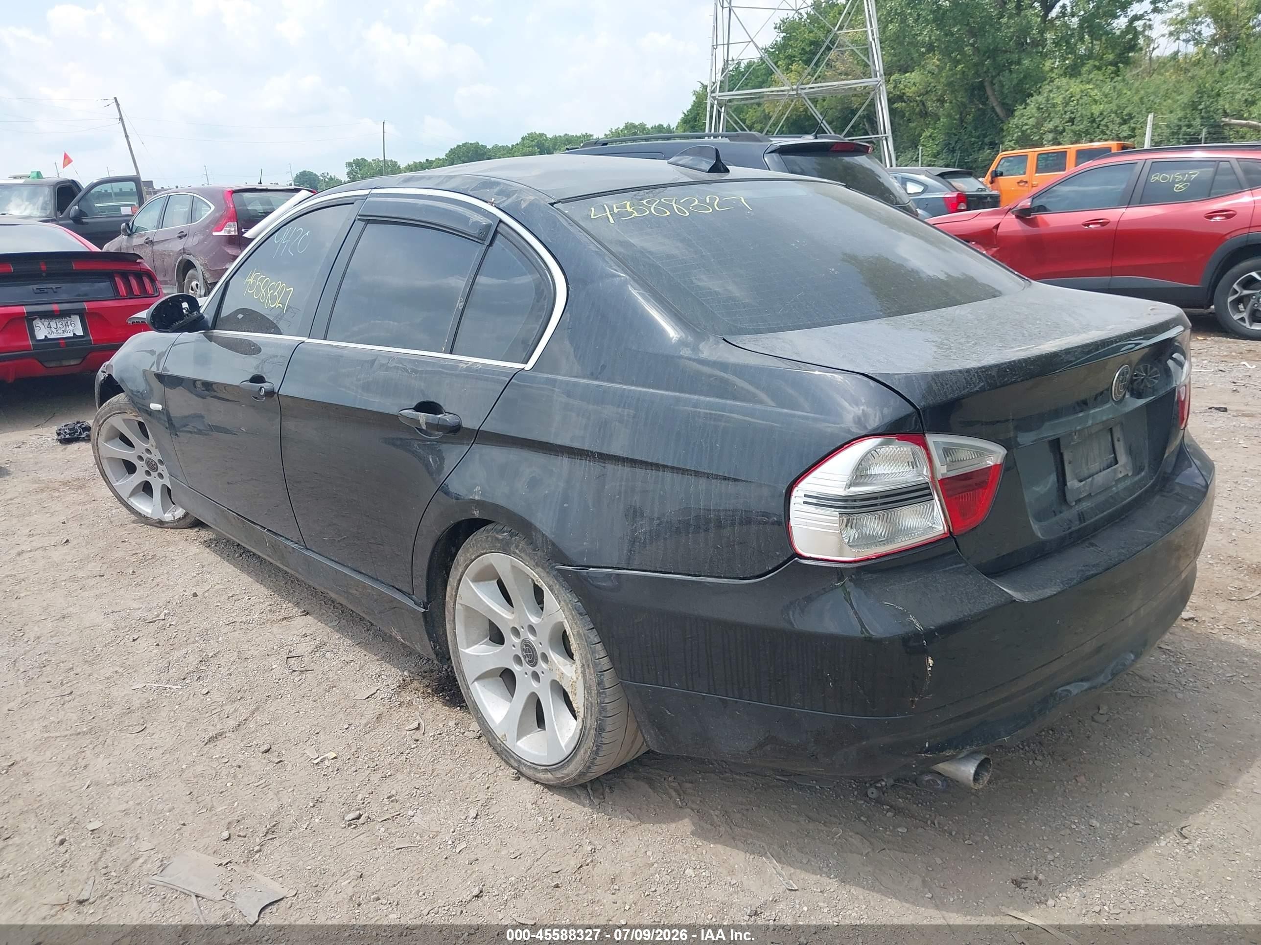 2006 Bmw 330i   Black vin: WBAVB33596PS18749