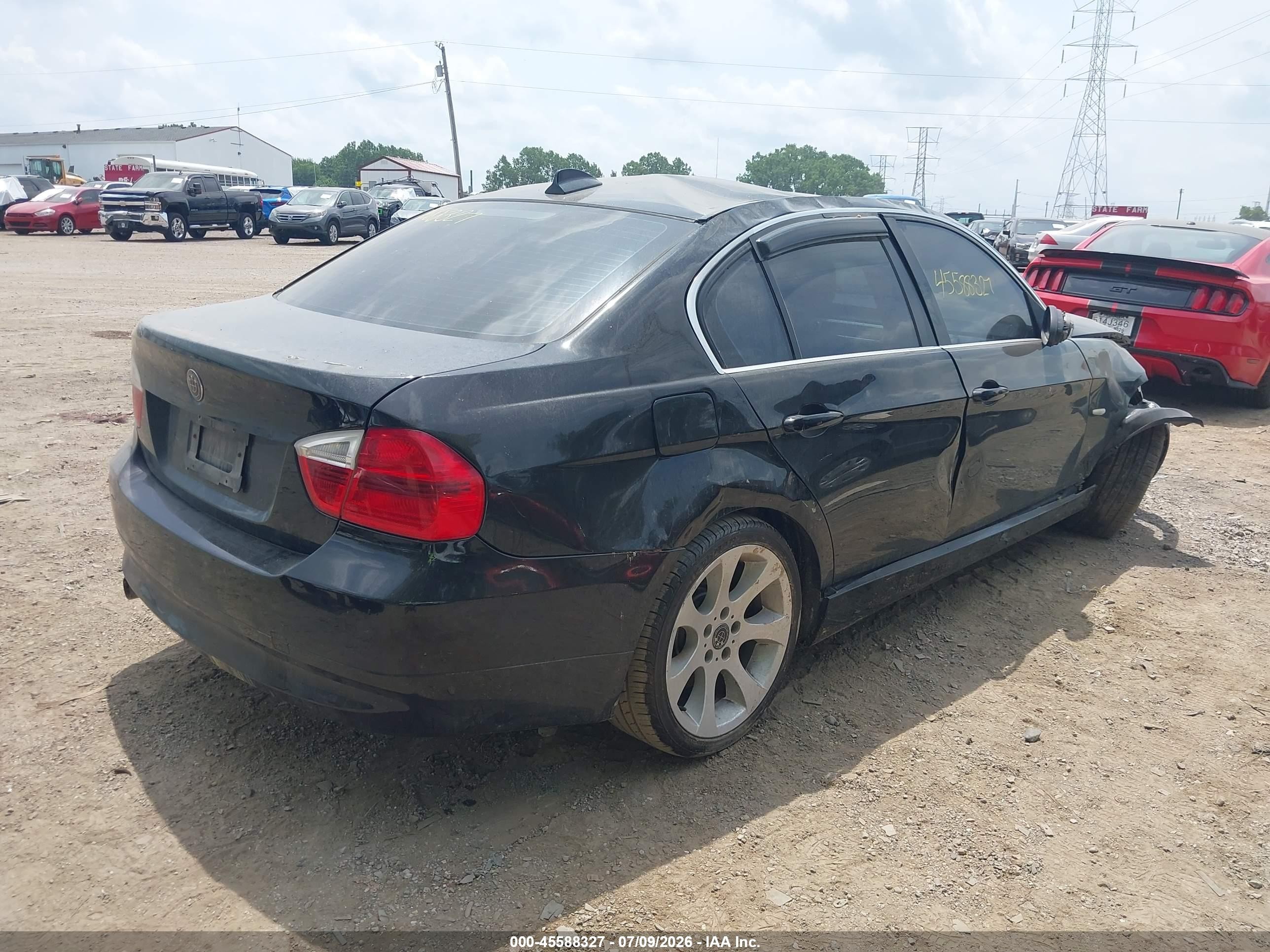 2006 Bmw 330i   Black vin: WBAVB33596PS18749