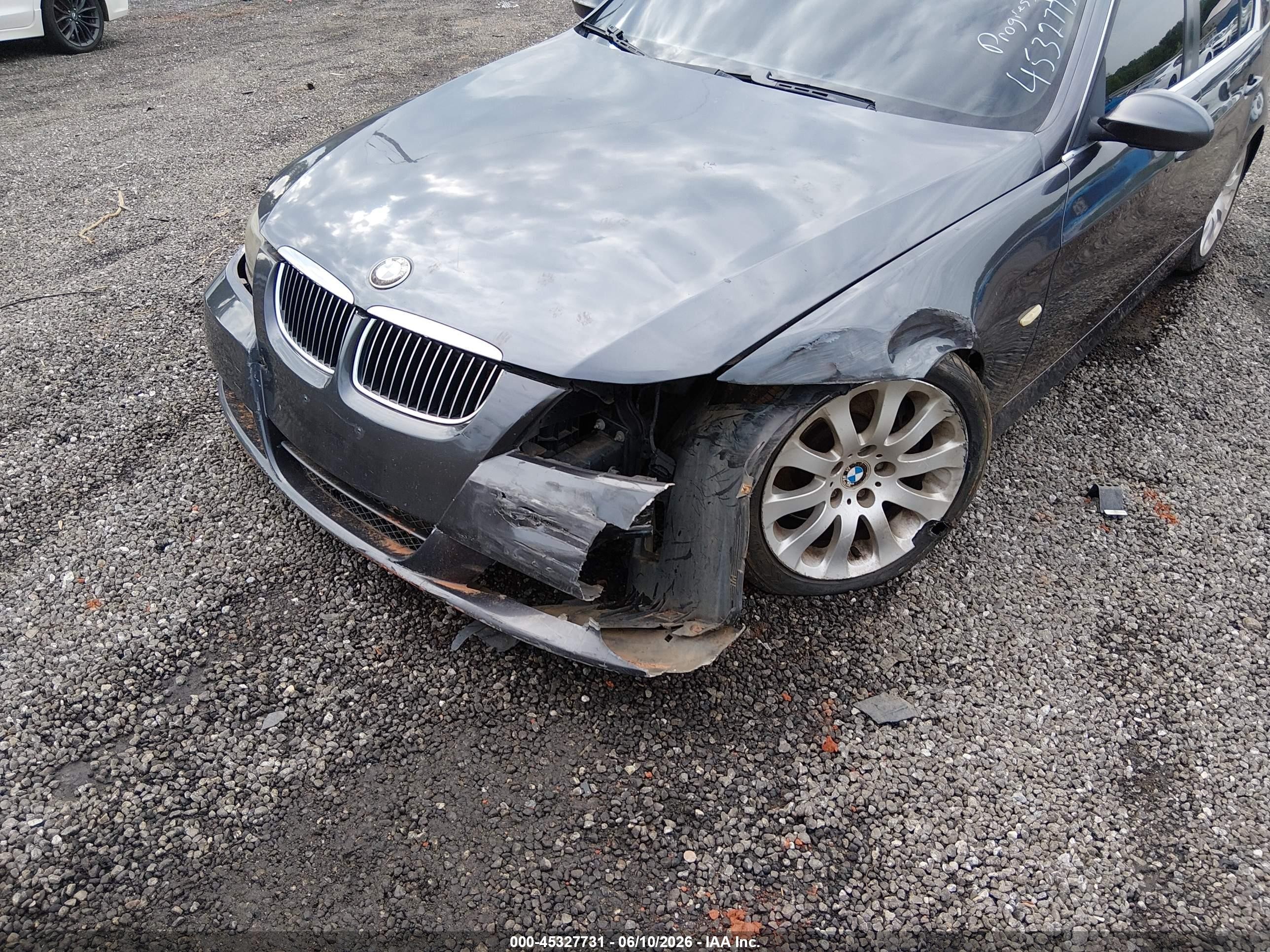 2006 Bmw 330i   Gray vin: WBAVB335X6KR72305