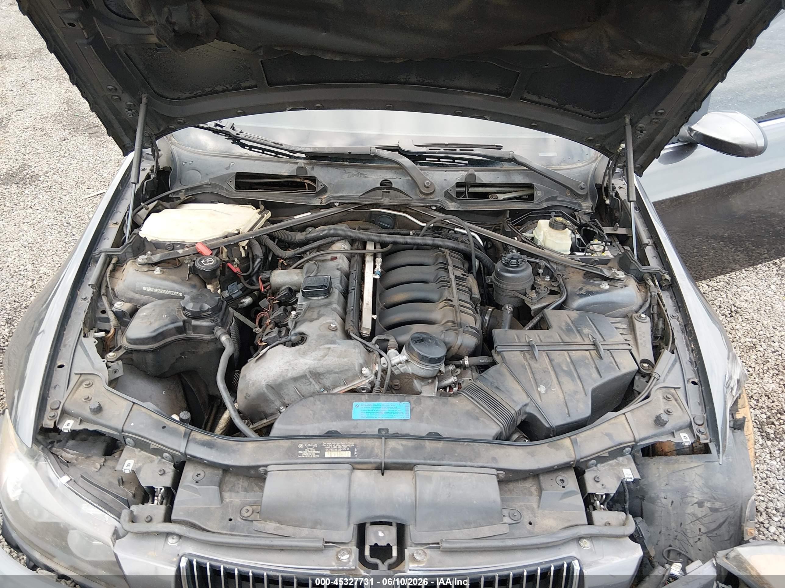 2006 Bmw 330i   Gray vin: WBAVB335X6KR72305