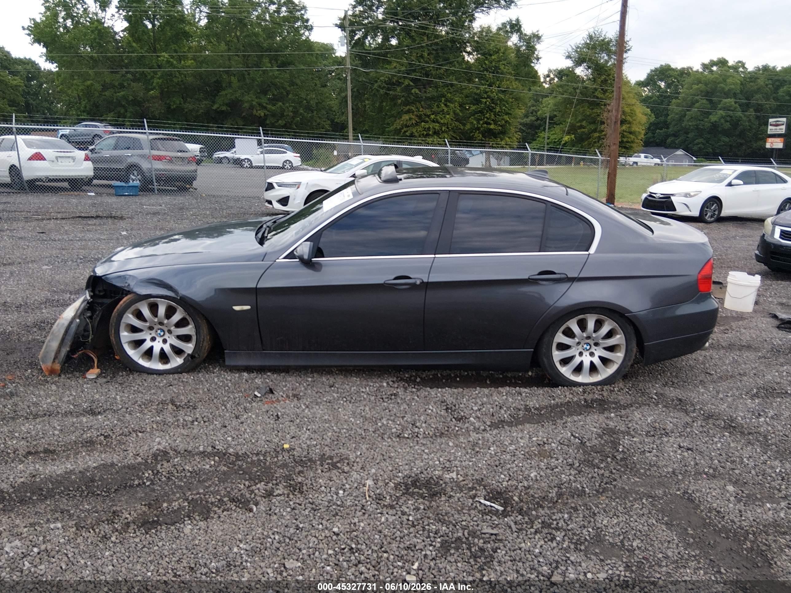 2006 Bmw 330i   Gray vin: WBAVB335X6KR72305
