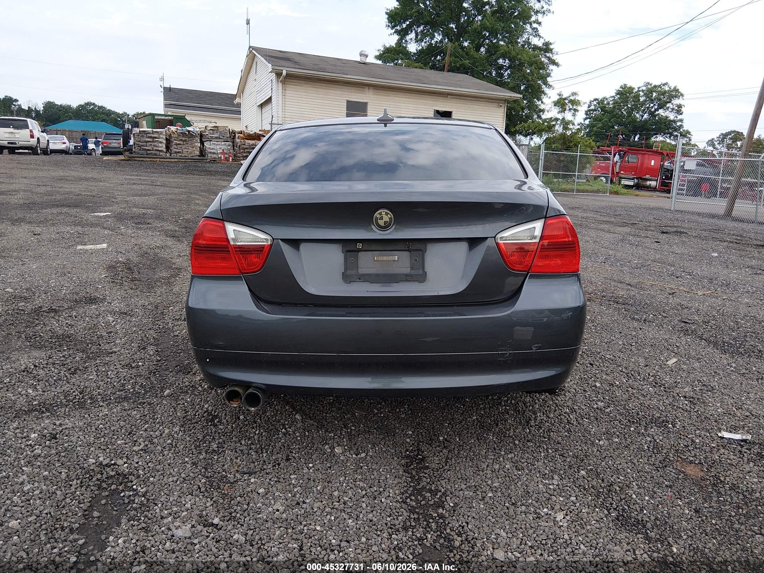 2006 Bmw 330i   Gray vin: WBAVB335X6KR72305