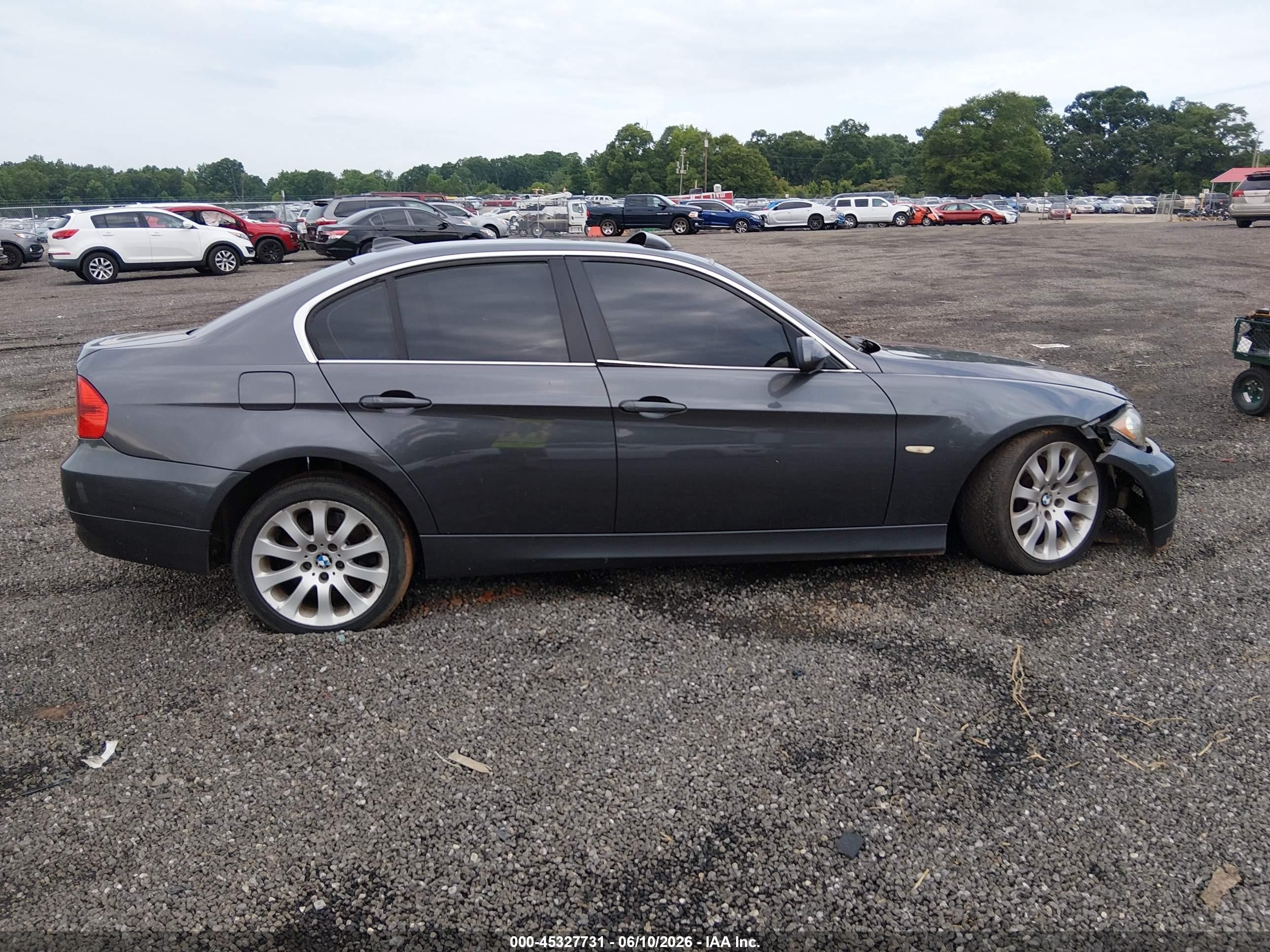 2006 Bmw 330i   Gray vin: WBAVB335X6KR72305