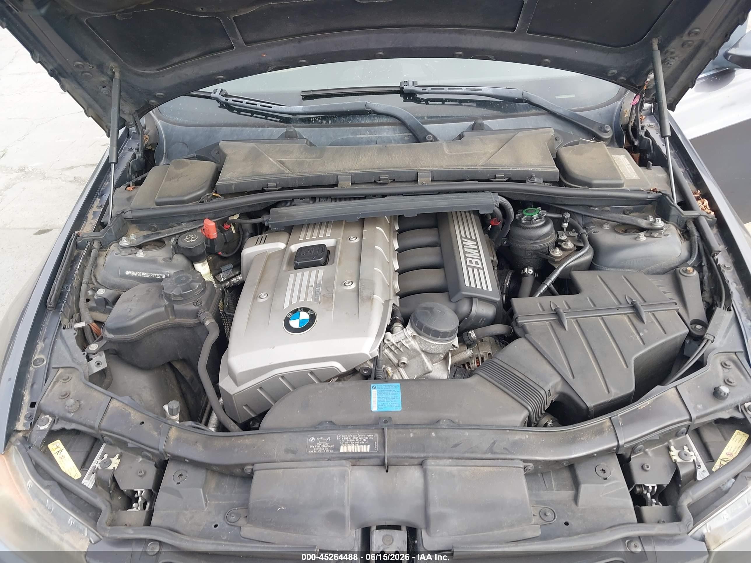 2006 Bmw 330i   Gray vin: WBAVB335X6KR77357