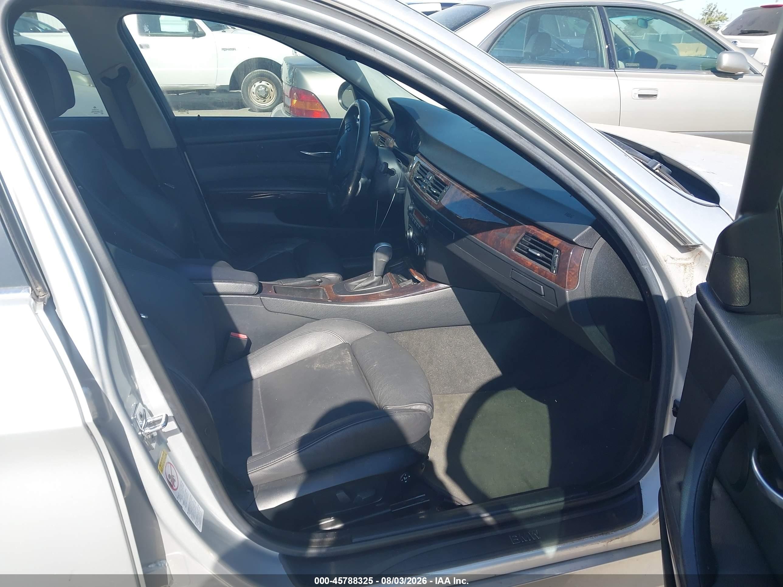 2007 Bmw 335i   Silver vin: WBAVB73507PA88338