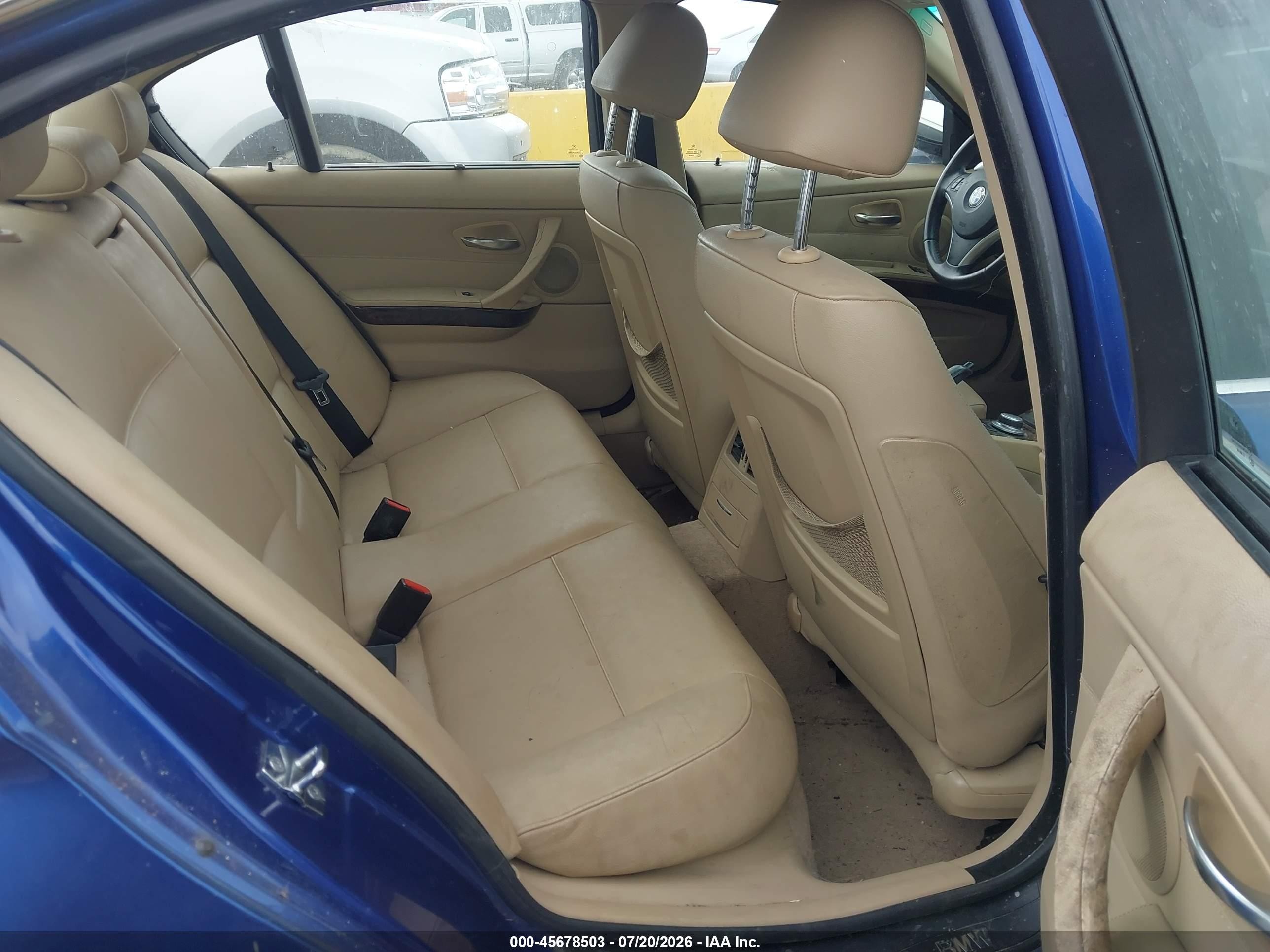 2007 Bmw 335i   Blue vin: WBAVB73507VH21576