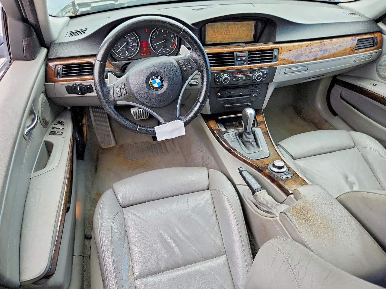 2007 Bmw 335 I Gray vin: WBAVB73517PA86582