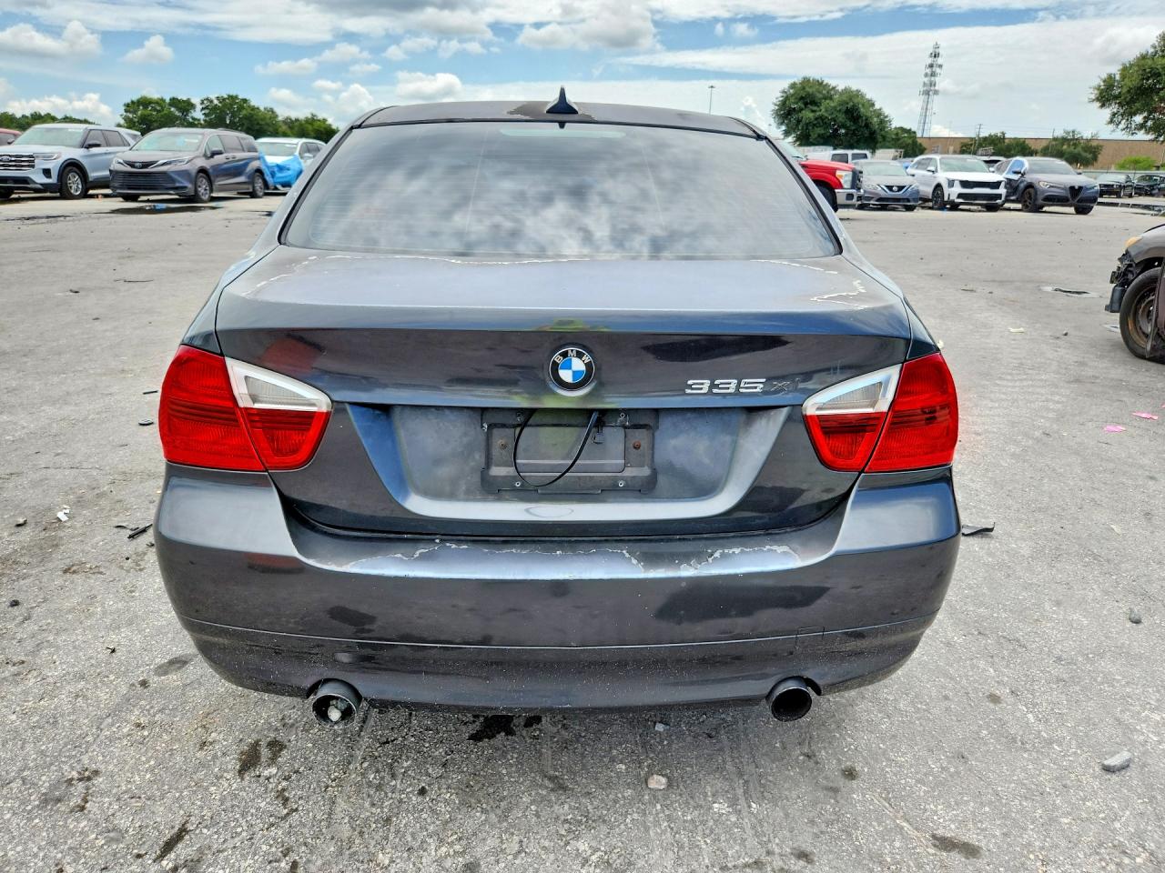 2007 Bmw 335 I Gray vin: WBAVB73517PA86582