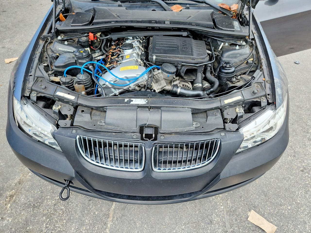 2007 Bmw 335 I Gray vin: WBAVB73517PA86582