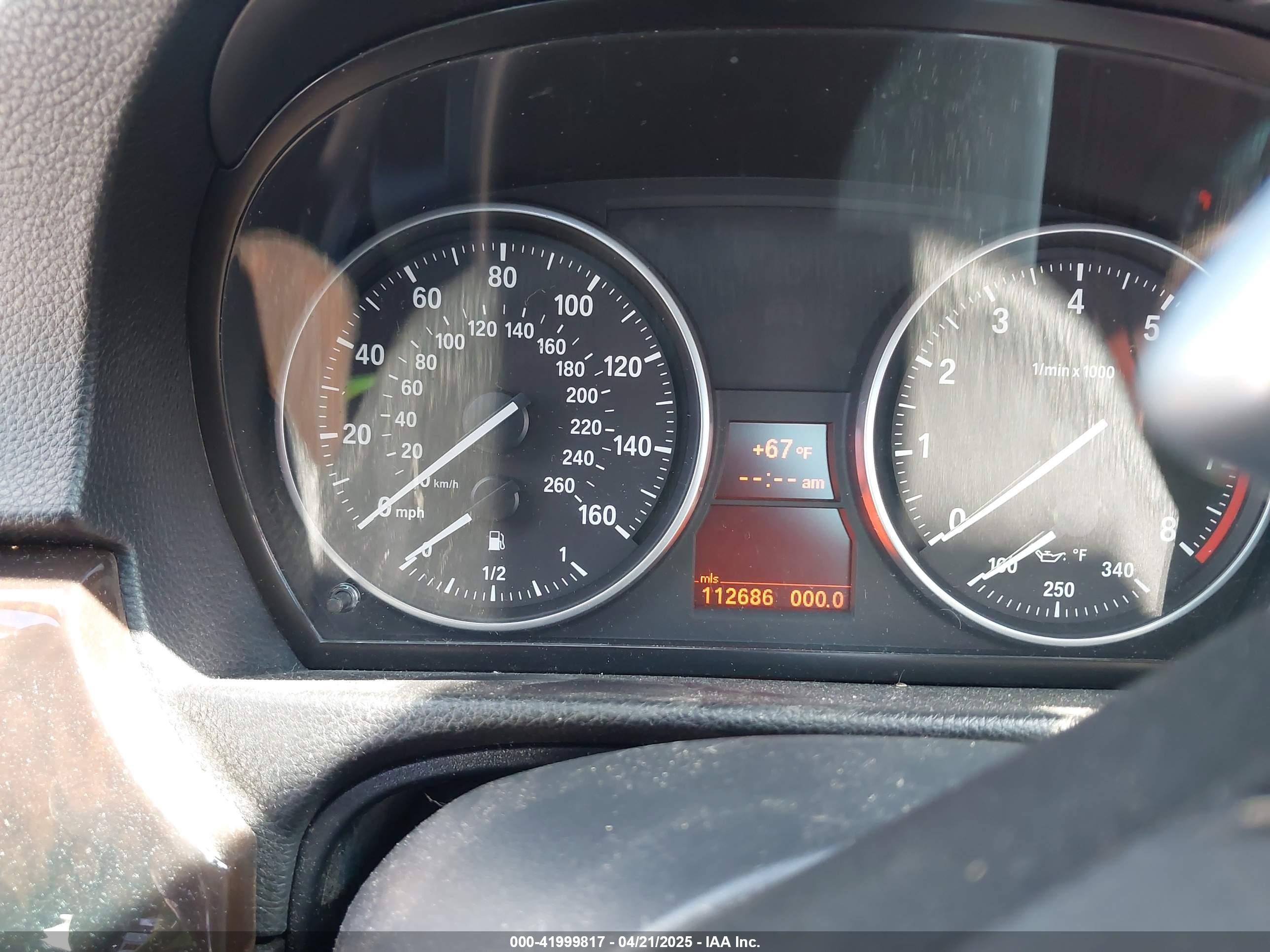 2007 Bmw 335i   Black vin: WBAVB73517VF54080