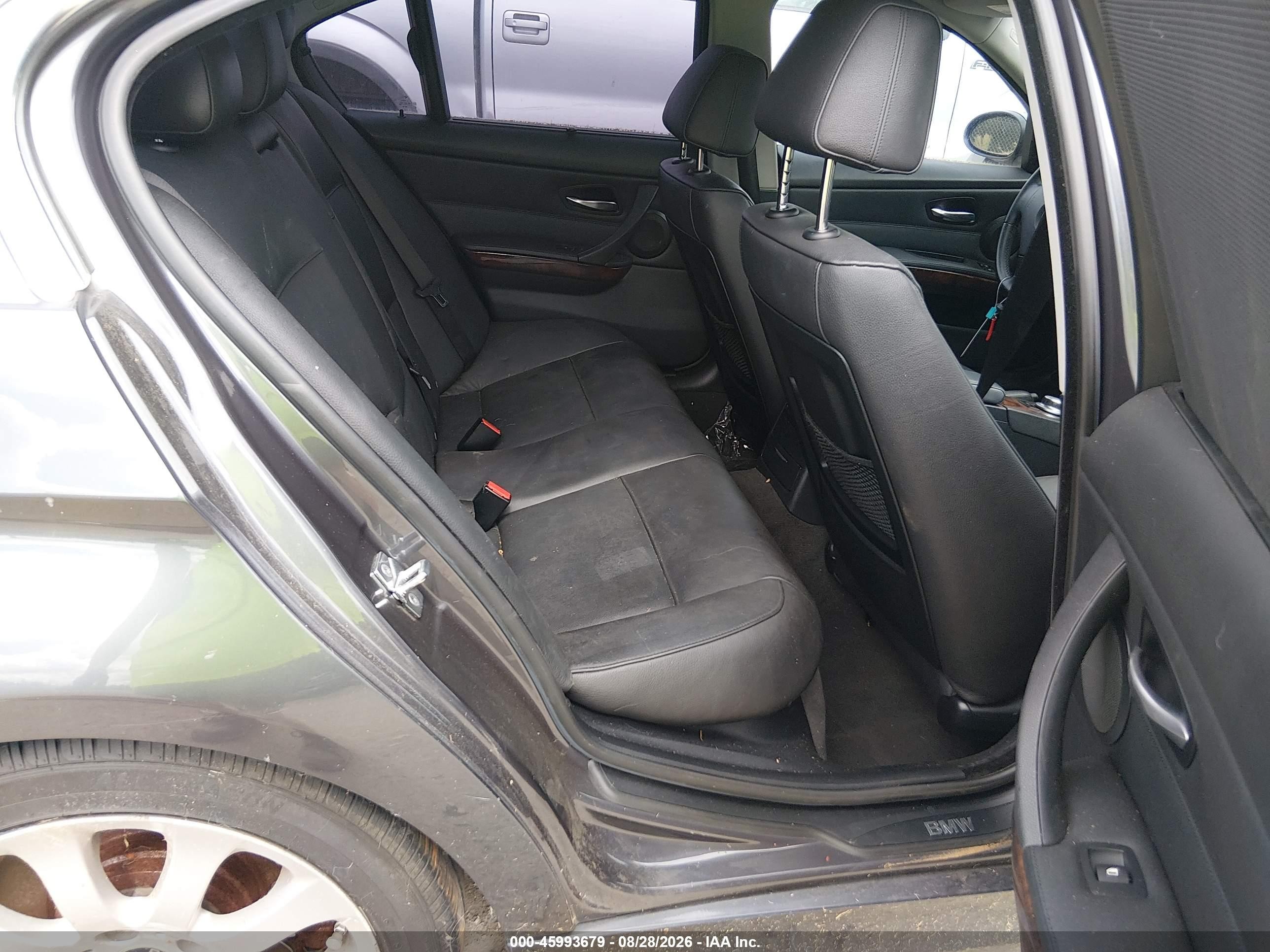 2008 Bmw 335 I Gray vin: WBAVB73518VH25010